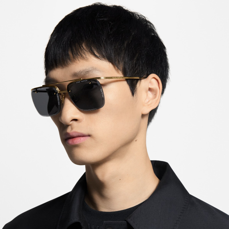 LV Super Vision Light Large Square Sunglasses 5