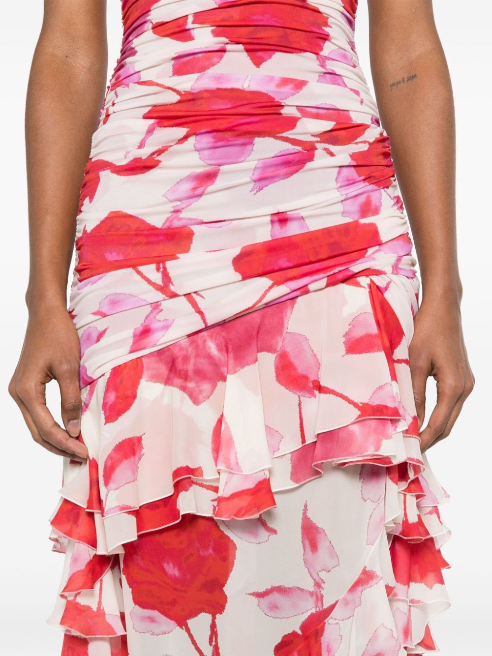 printed maxi dress - 5