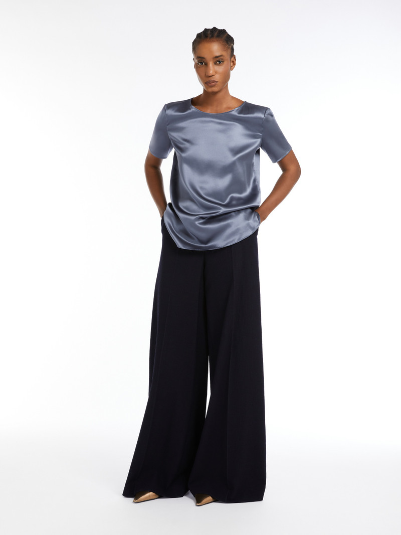 Max Mara DIDA Silk satin blouse outlook