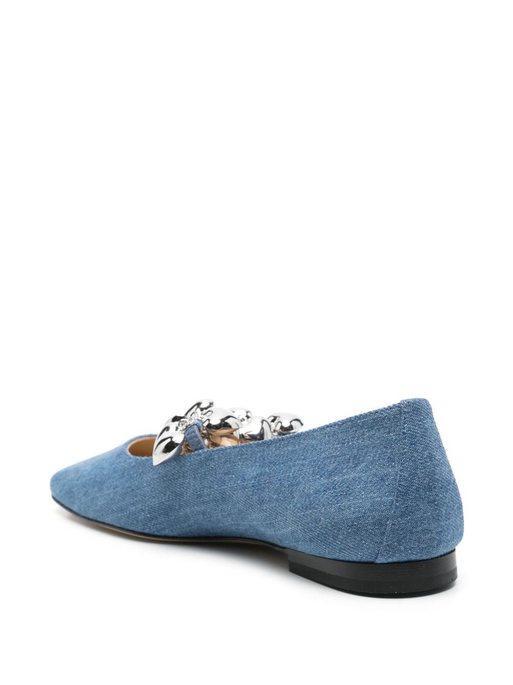 heart-charm ballet flats - 3