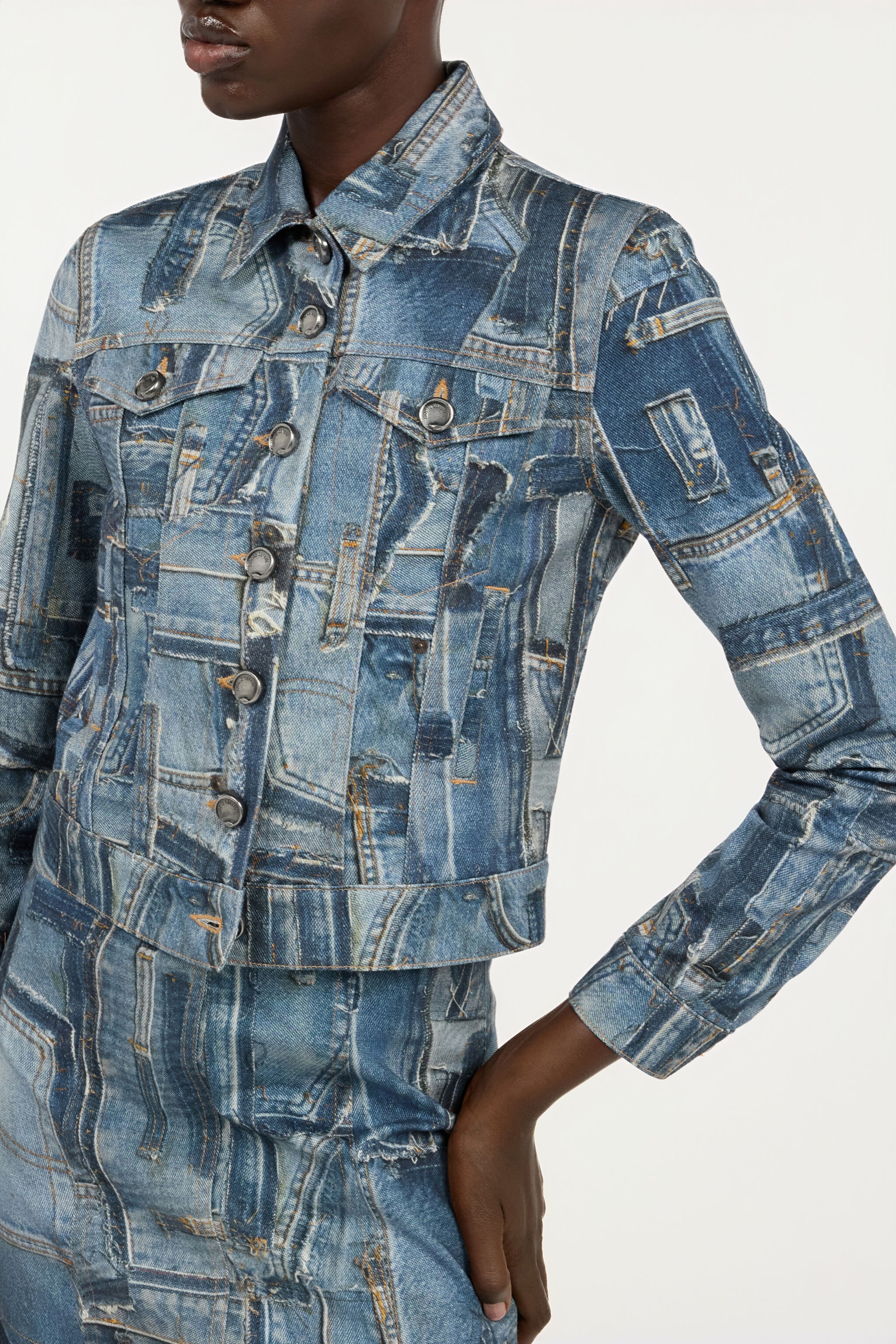 Patchwork Capsule Collection Denim Jacket - 6