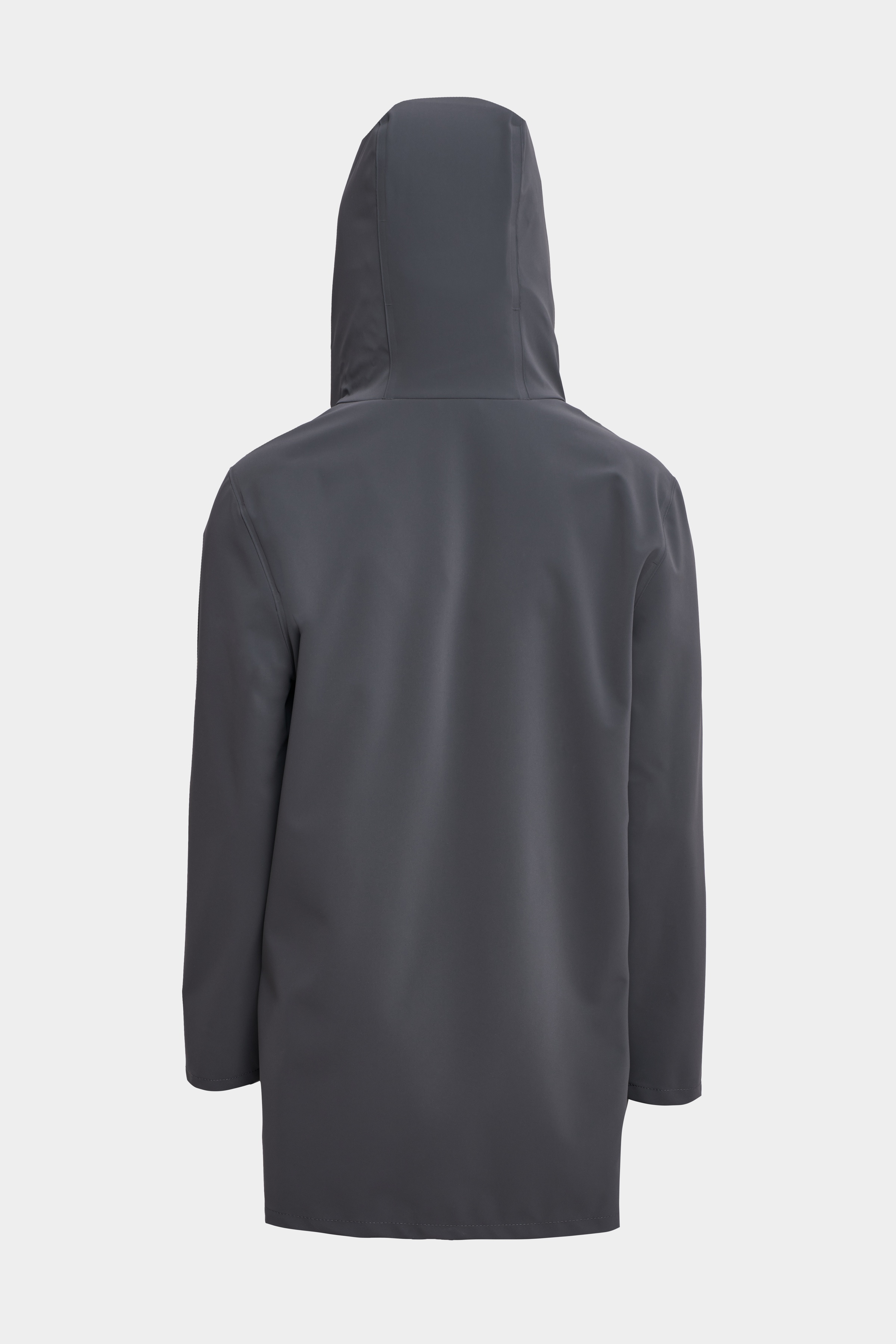 Stockholm Lightweight Matte Raincoat Charcoal - 6