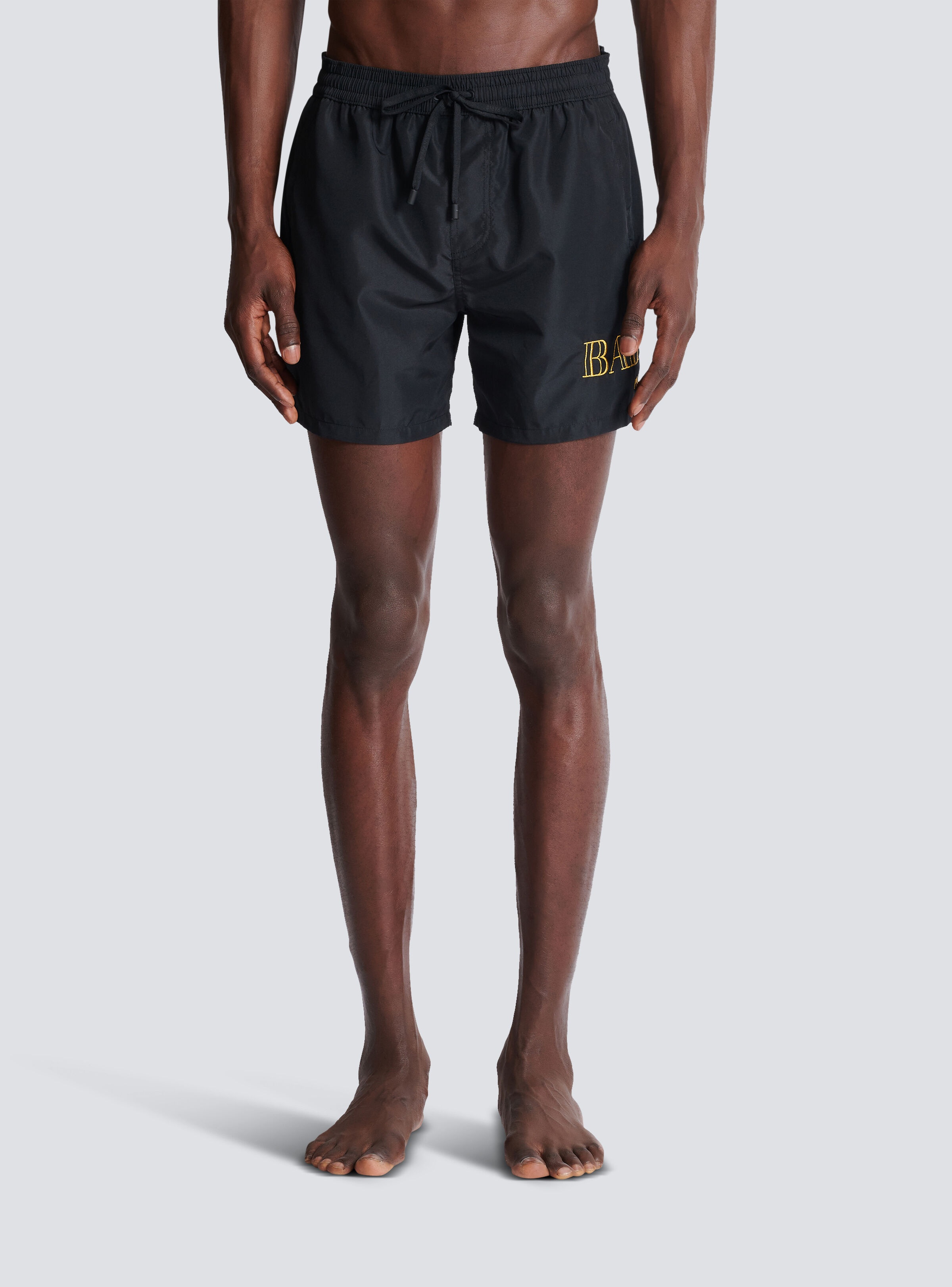 Balmain logo swim shorts - 5