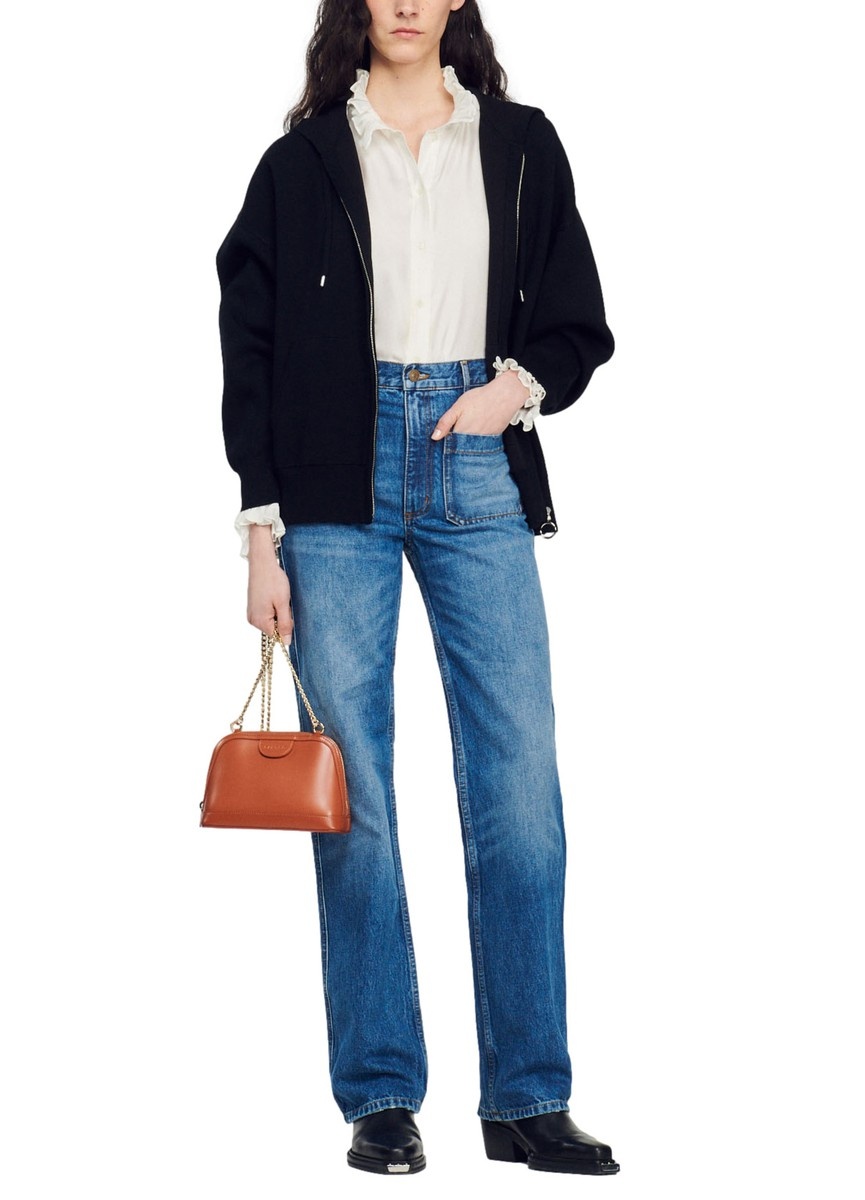 Flared faded jeans - 6