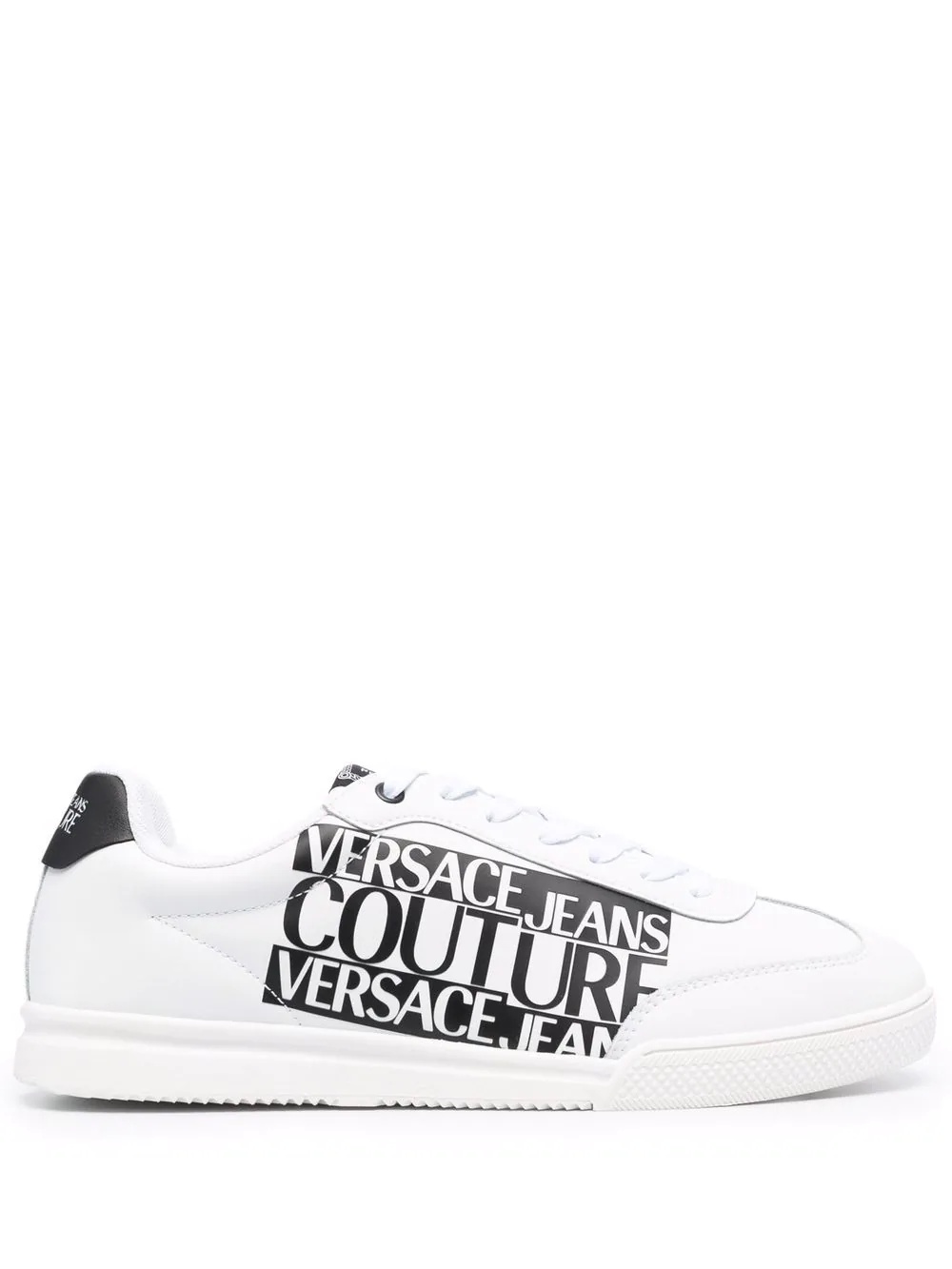 logo-print low-top sneakers - 1