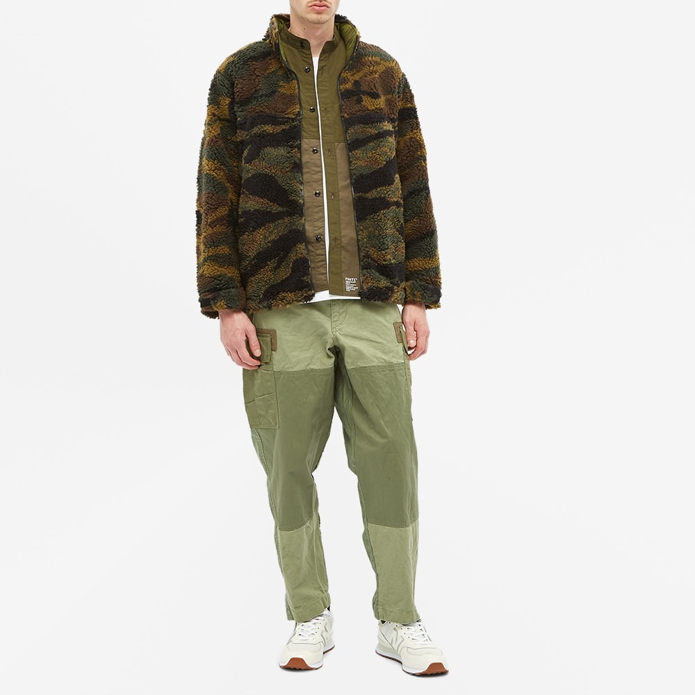 CLOT Columbia Camo Sherpa Jacket - 7