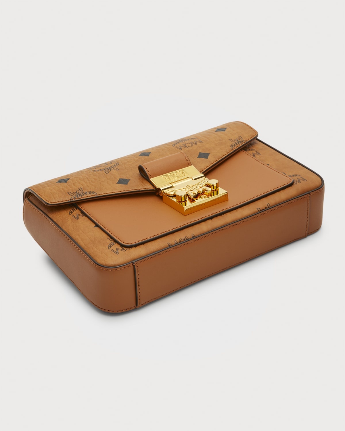 Millie Visetos Logo Leather Crossbody Bag - 2