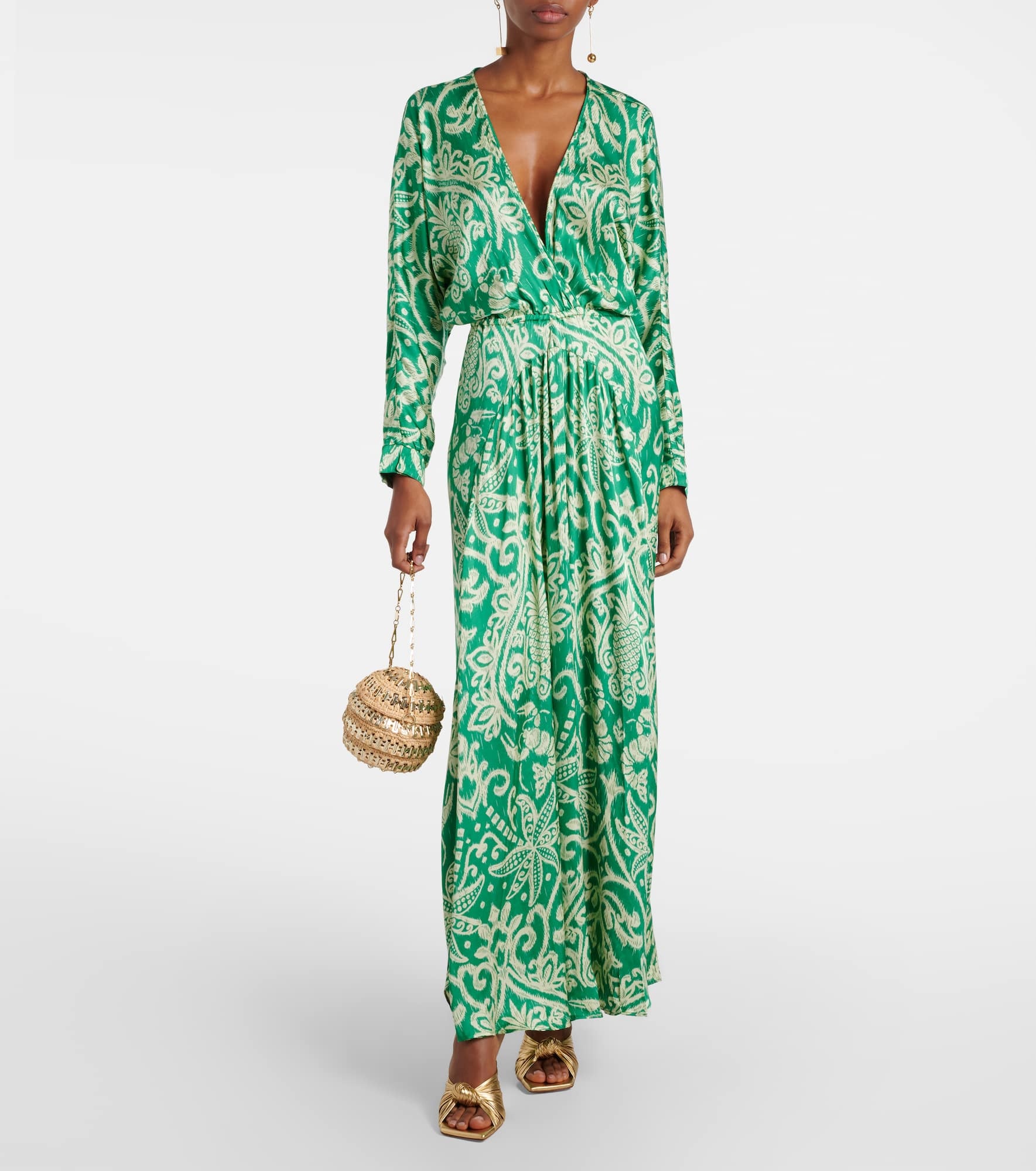 Ilona printed maxi dress - 2