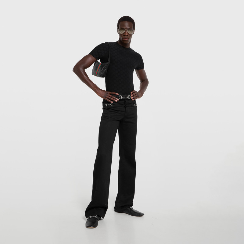 GUCCI GG stretch jersey T-shirt outlook