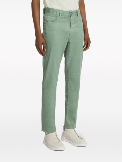 ZEGNA Roccia mid-rise skinny jeans outlook
