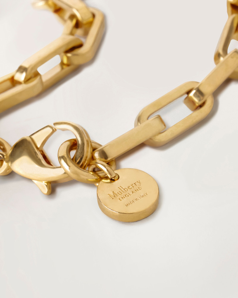 Mulberry Softie Bracelet
Gold Plated Brass outlook