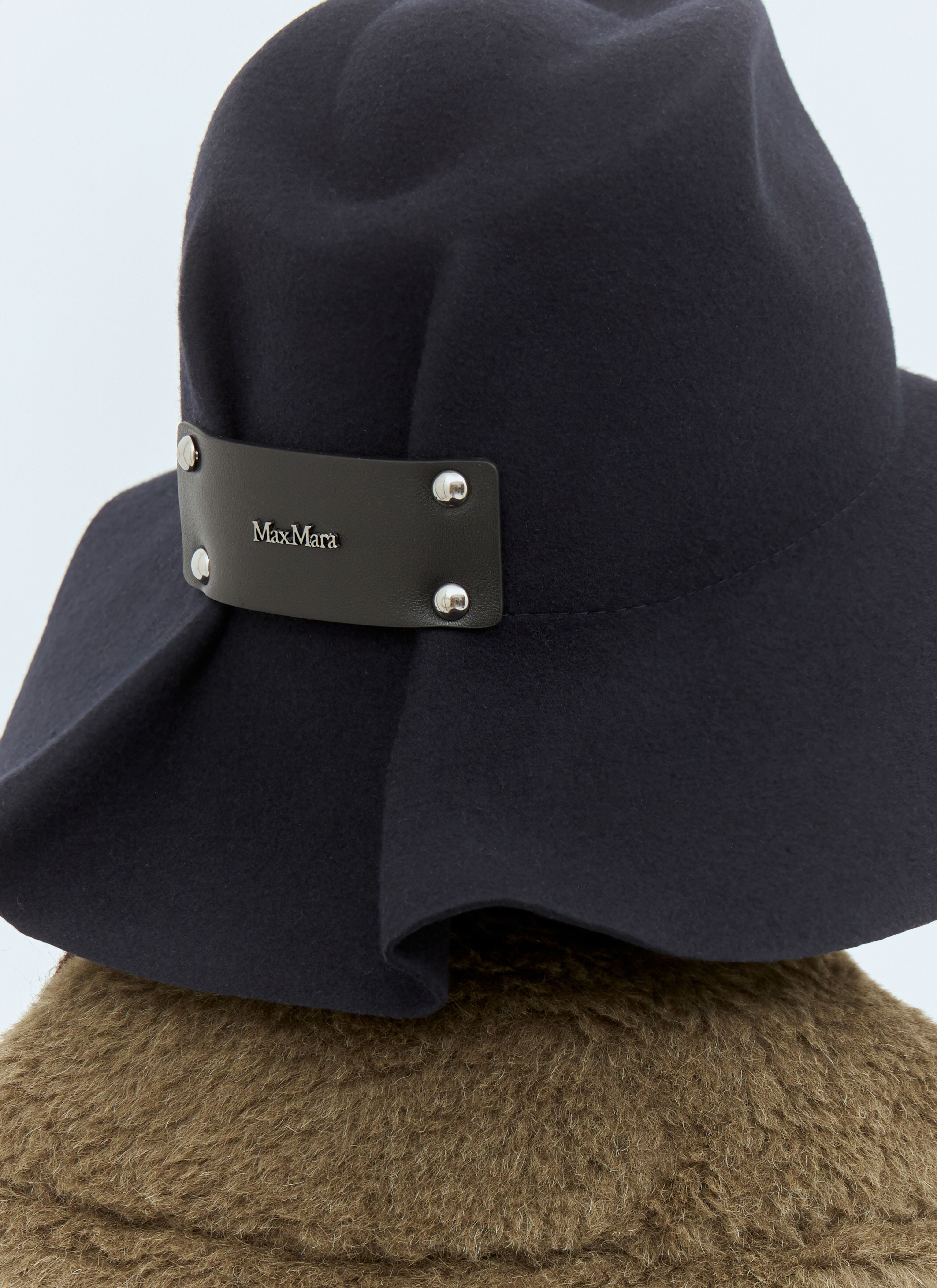 Felt Wool Wide Brim Hat - 5