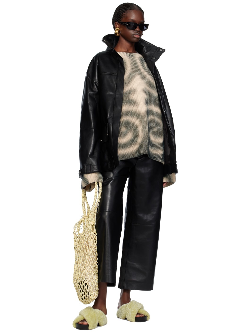 Black Silva Leather Jacket - 4