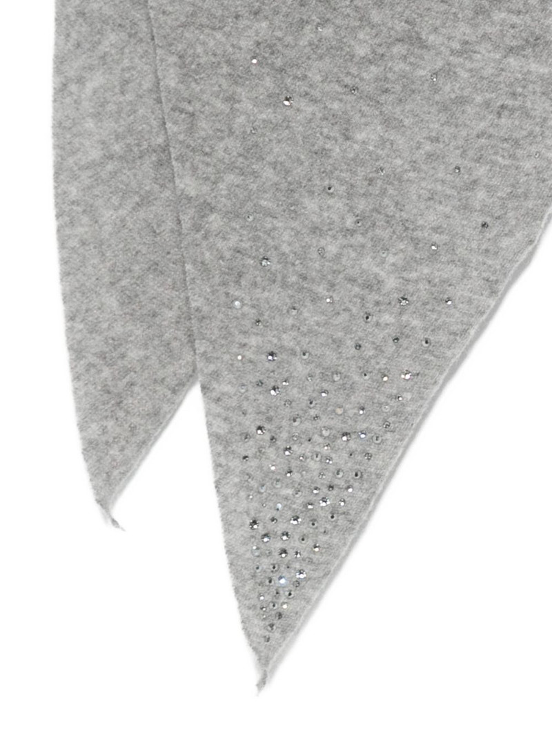 crystal-embellished cashmere scarf 3