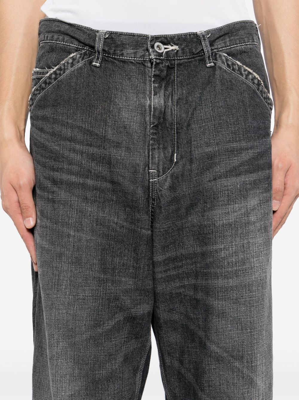 wide-leg jeans - 5