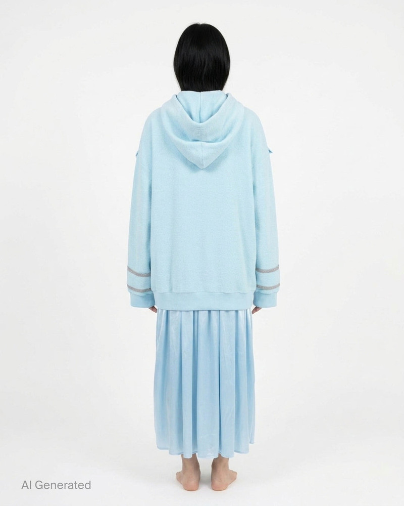 Blue Gown Hoodie 5