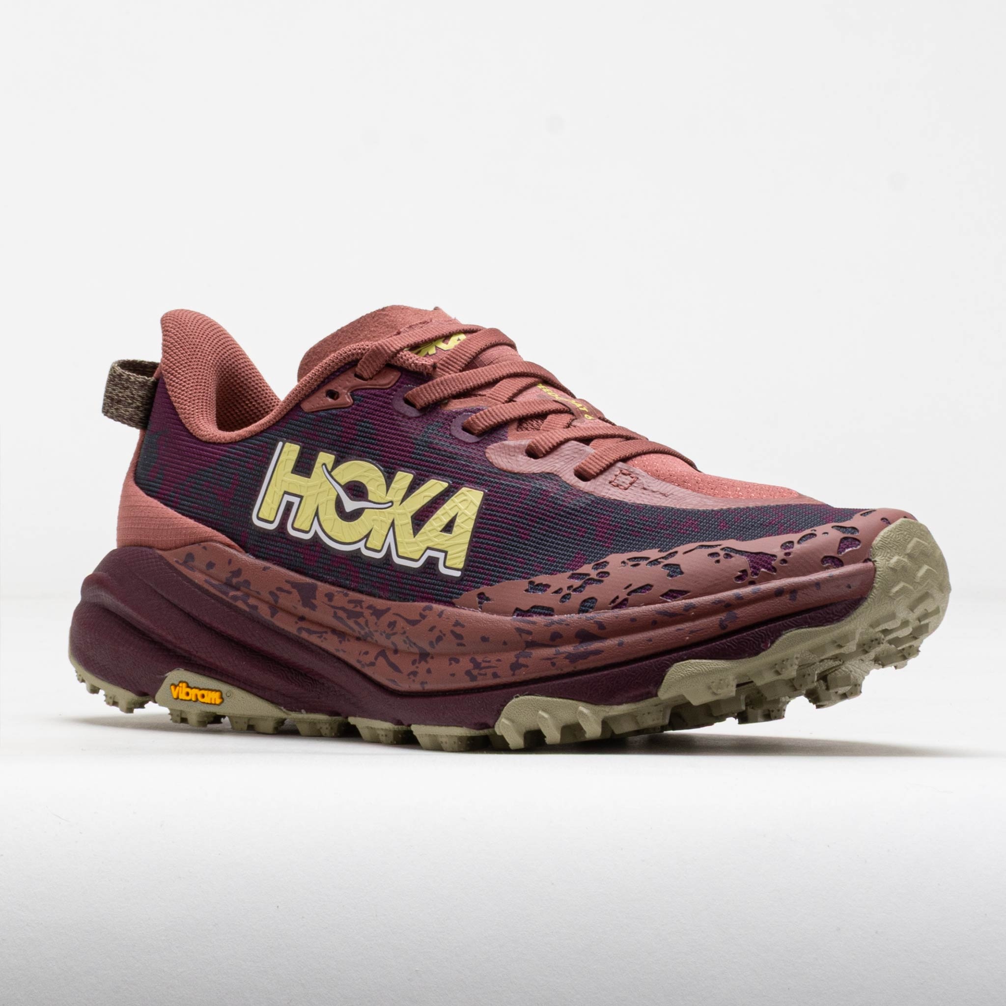 HOKA Speedgoat 6 Women's Rouge/Black Cherry - 5