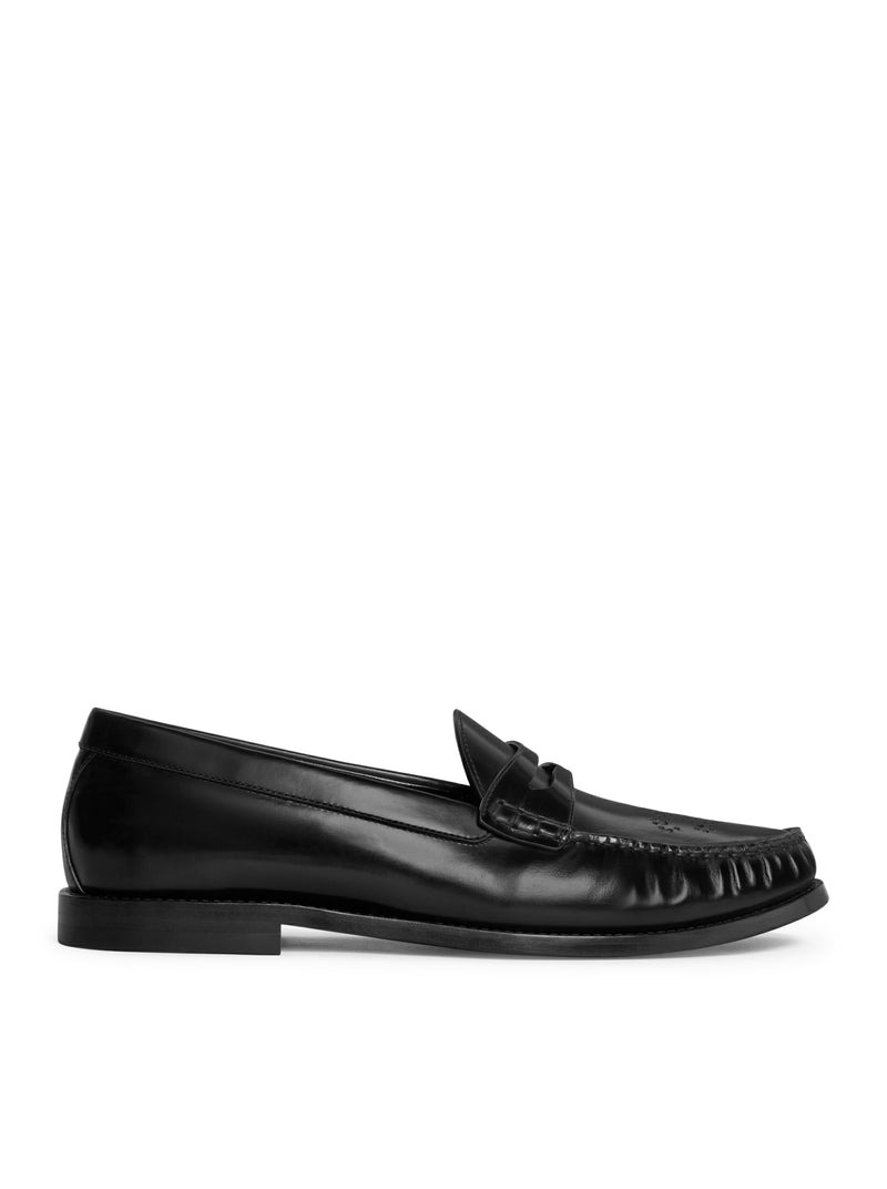 Celine Men Celine Vivienne Shiny Bull Leather Loafer - 1
