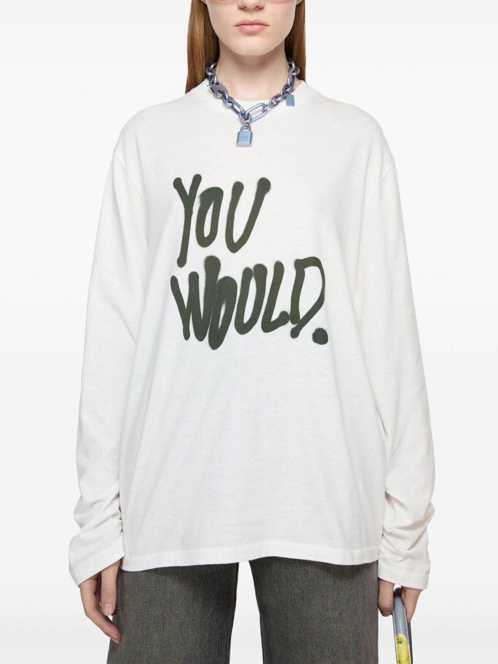 printed T-shirt - 4
