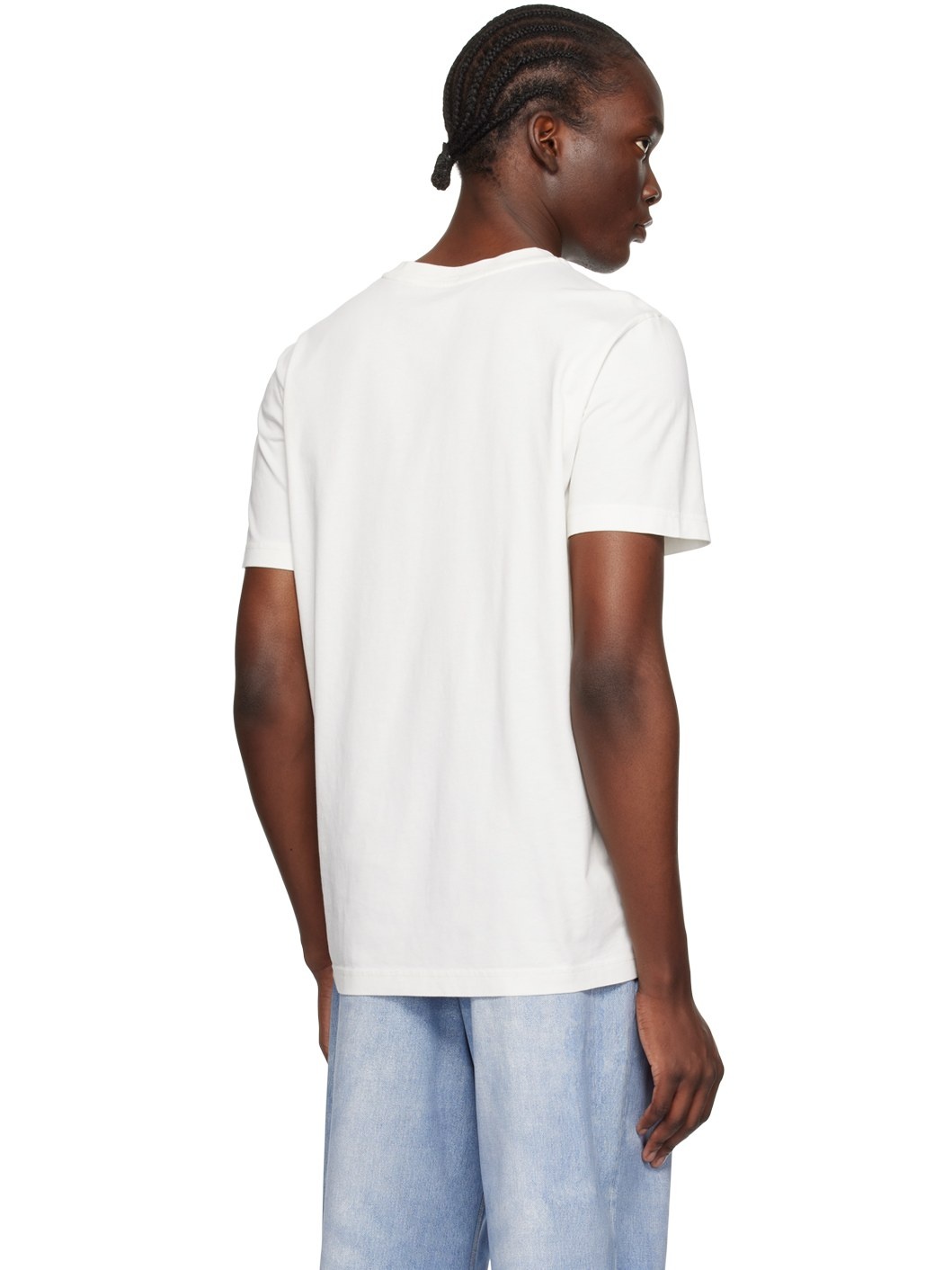 White Monogram T-Shirt - 3