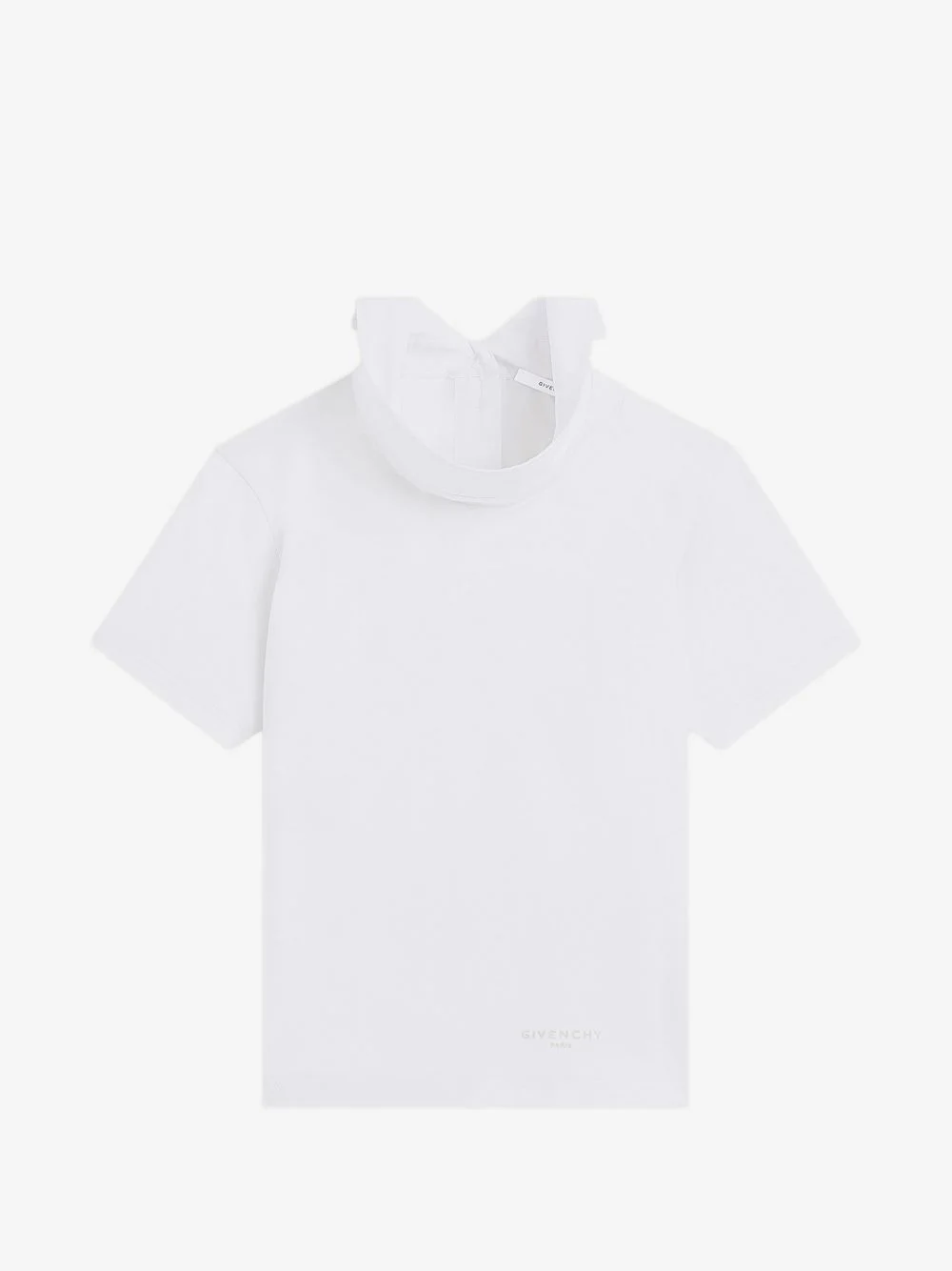 button-back T-shirt - 1