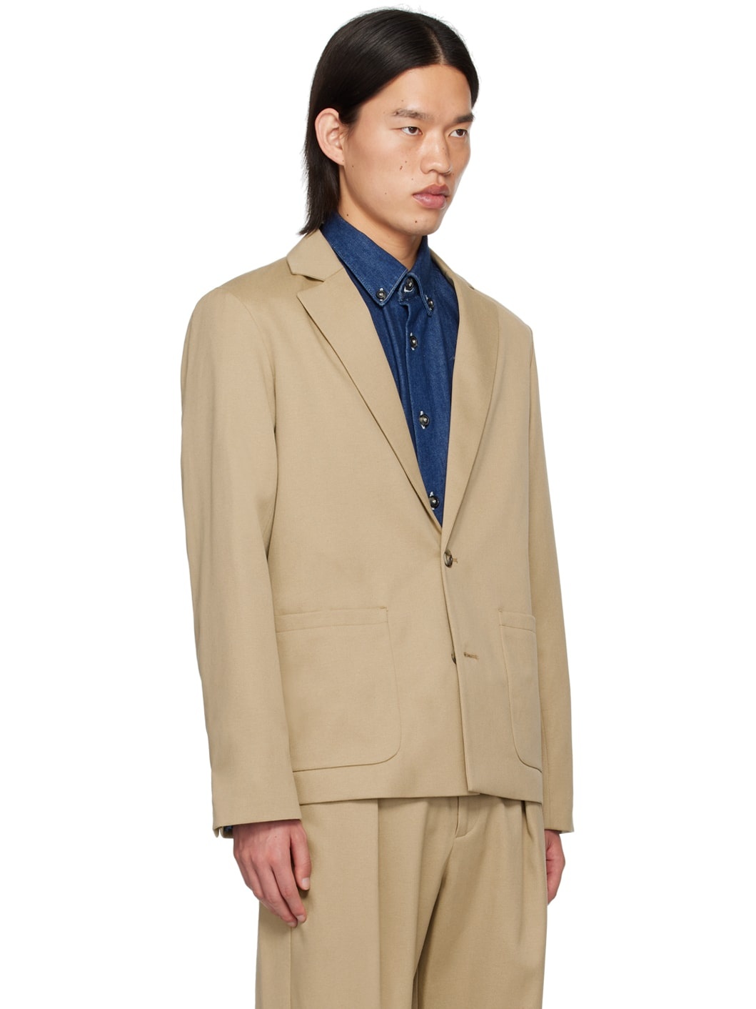 Beige Luc Blazer - 2