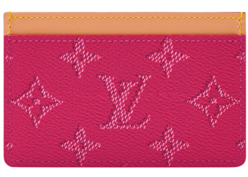 Louis Vuitton Louis Vuitton Card Case Rose Pondicherry Rosa outlook