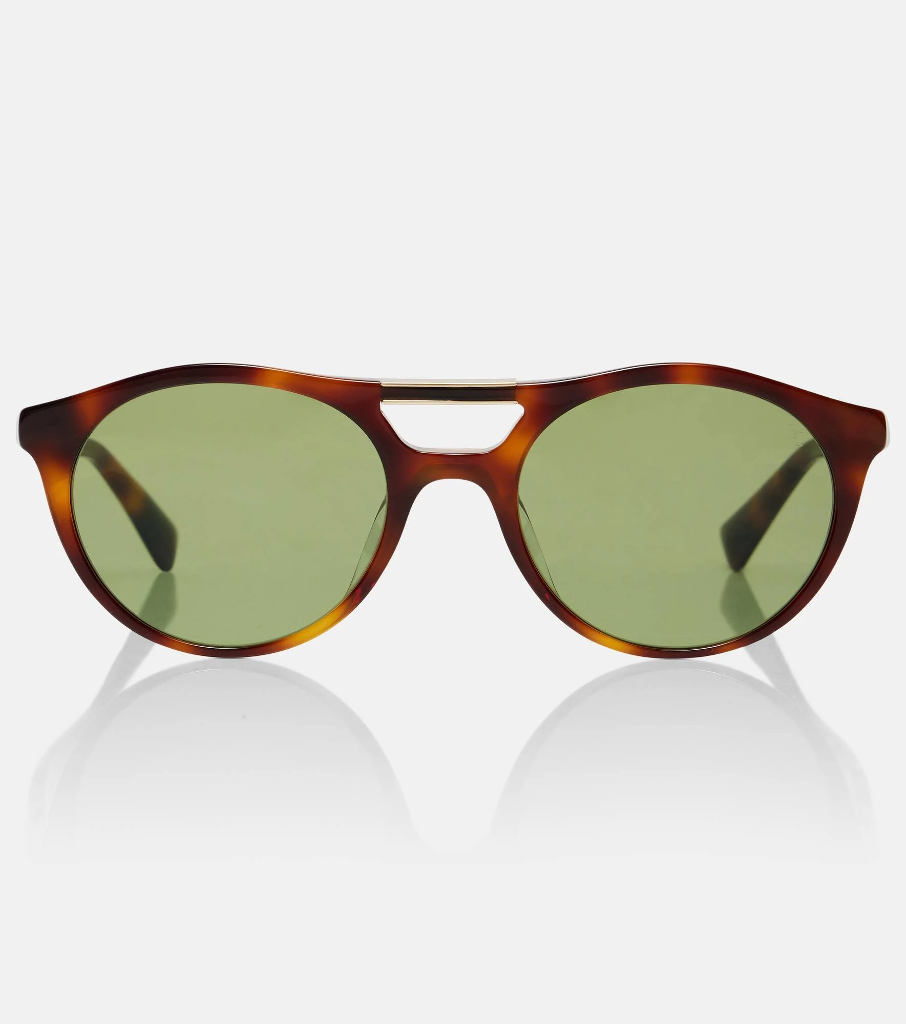 Sartorial Sunset round sunglasses - 1