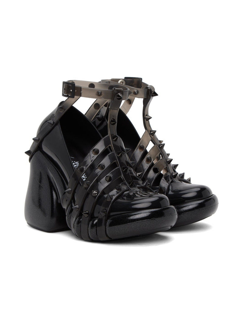 Black Melissa Edition Punk Love Heels 4