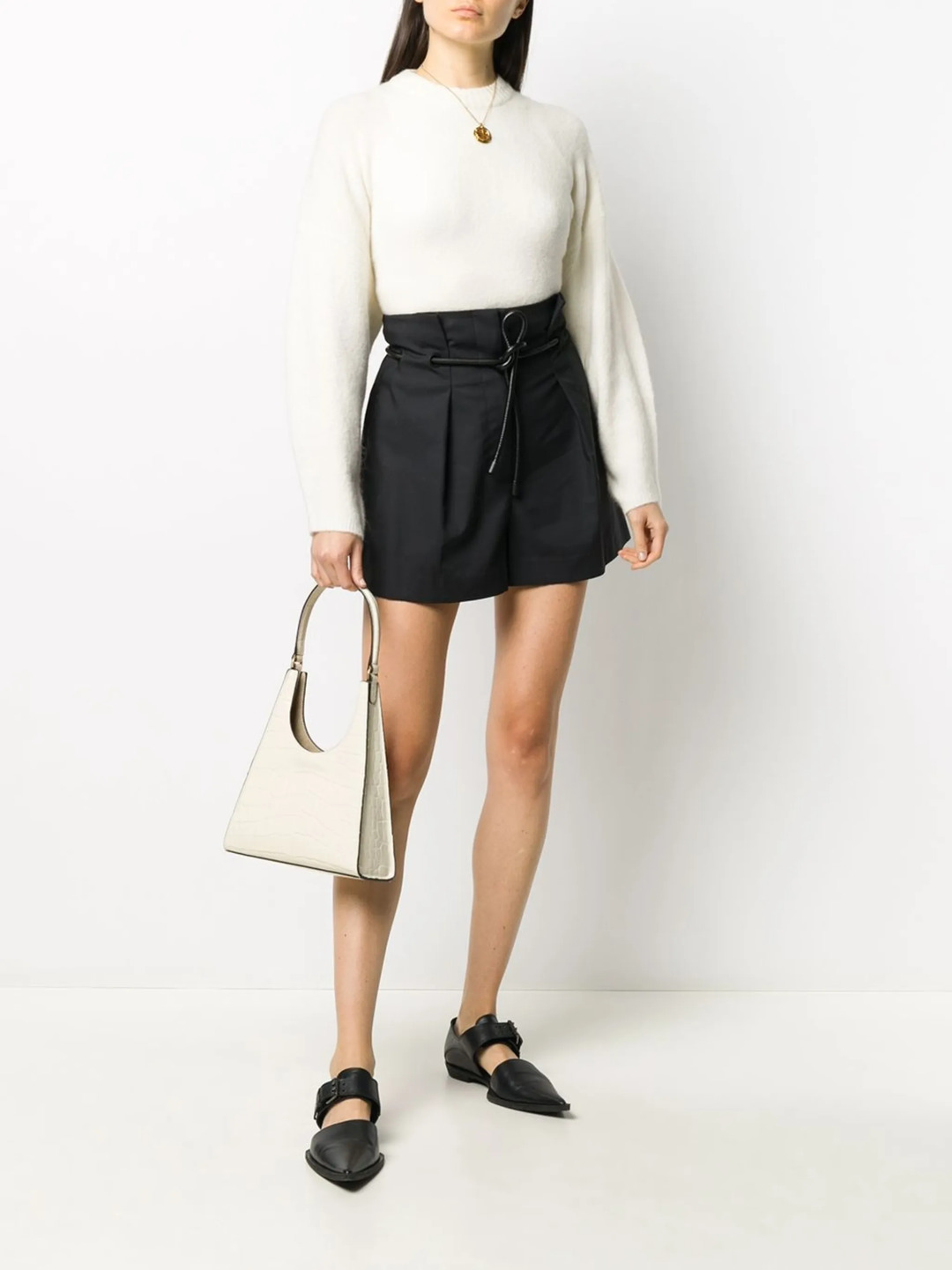 Origami Pleated Shorts - 2