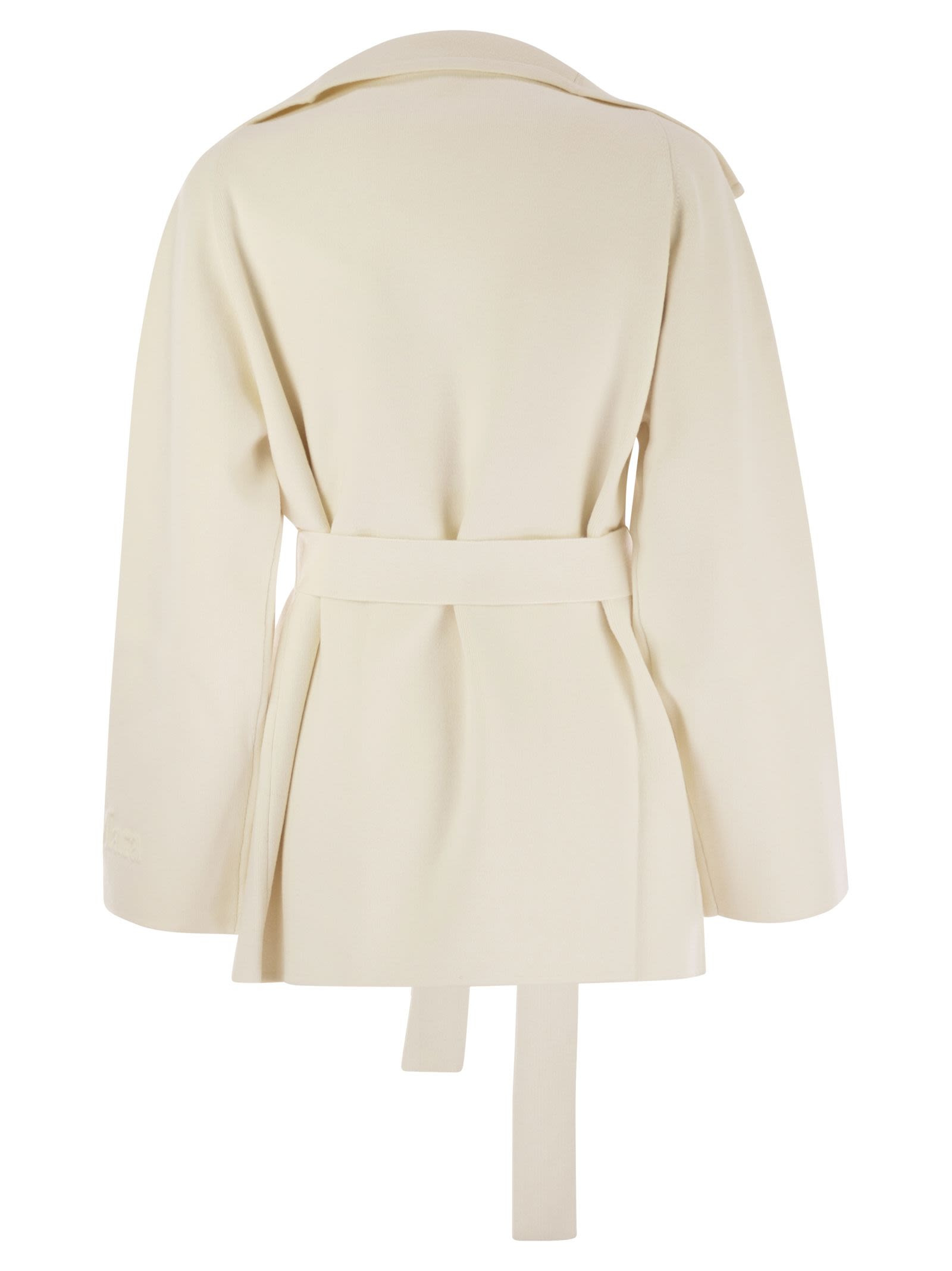 Maxmara Women Rea - Viscose And Wool Dressing Gown Coat - 2