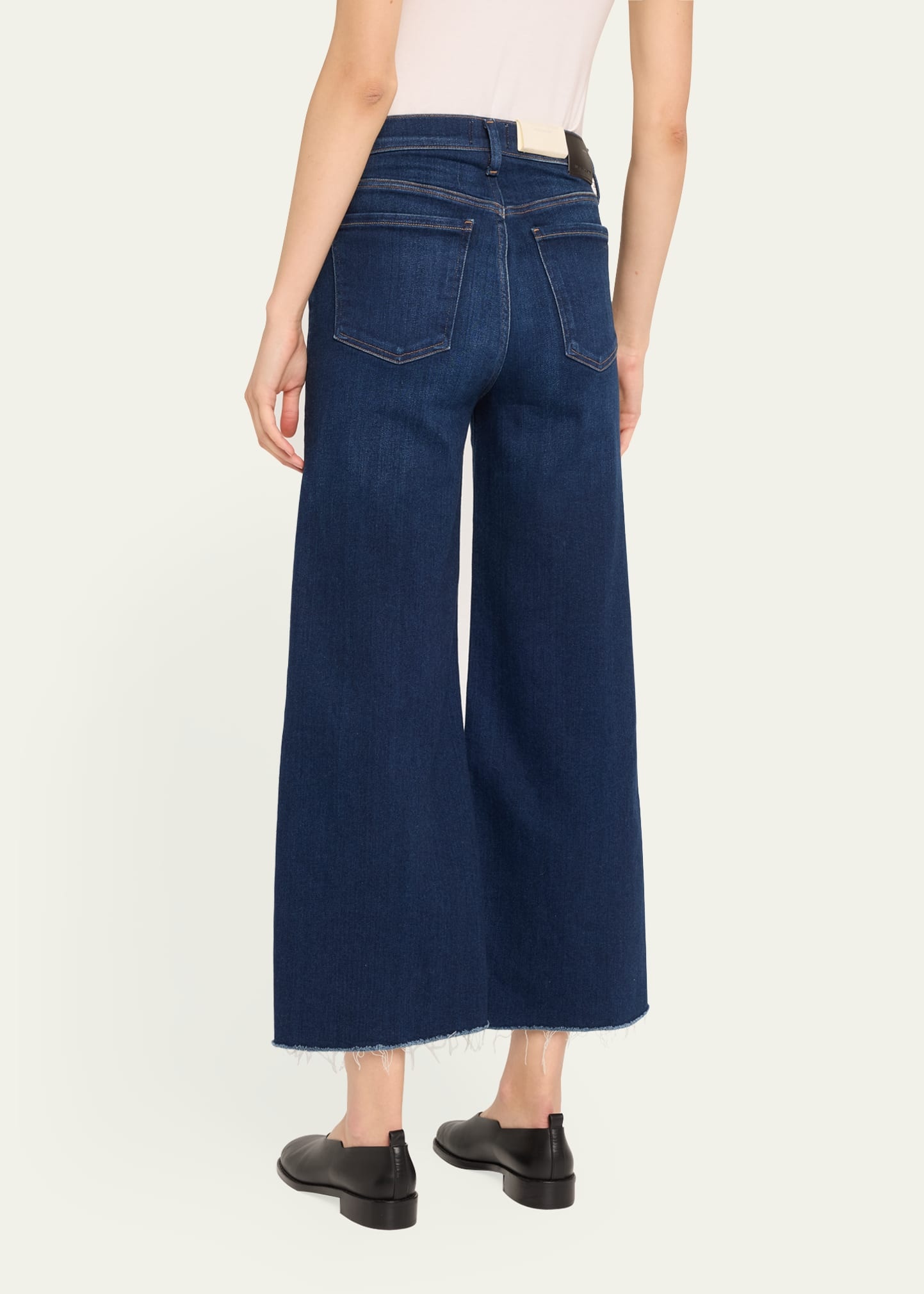 Lyra Wide-Leg Cropped Jeans - 3