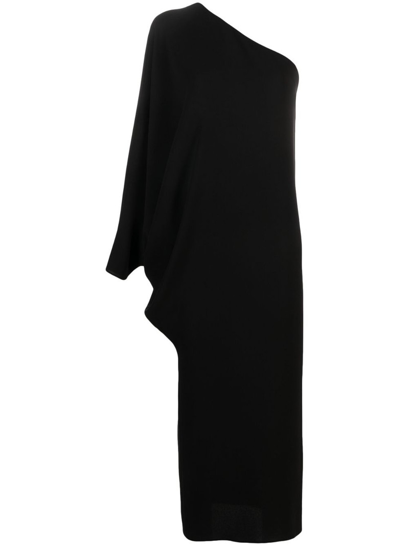 Mono one-shoulder asymmetric maxi dress 1