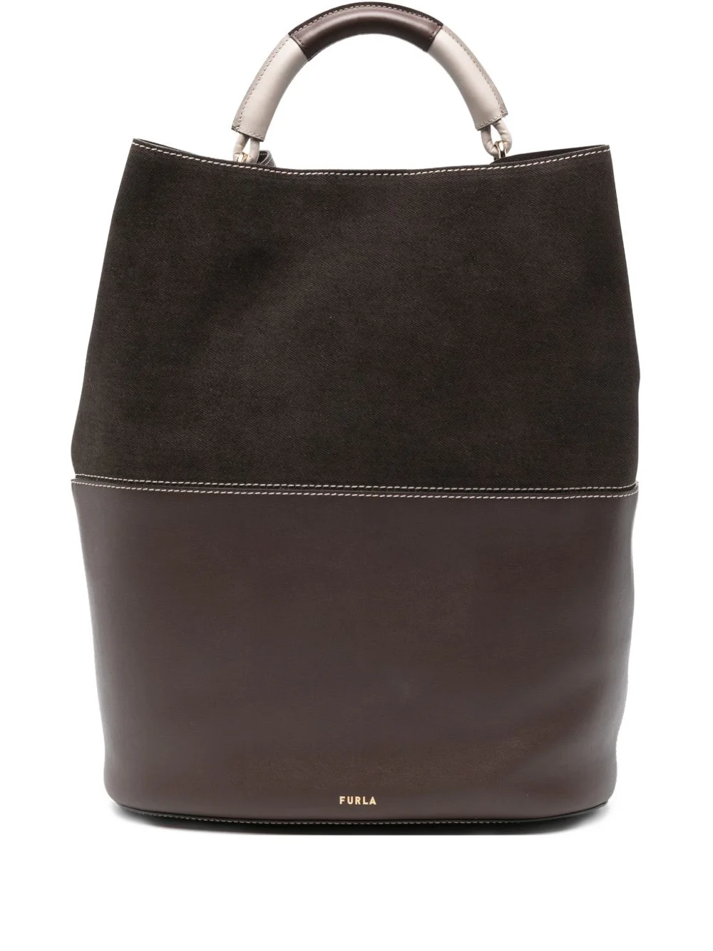 Sfera top-handle tote bag - 1
