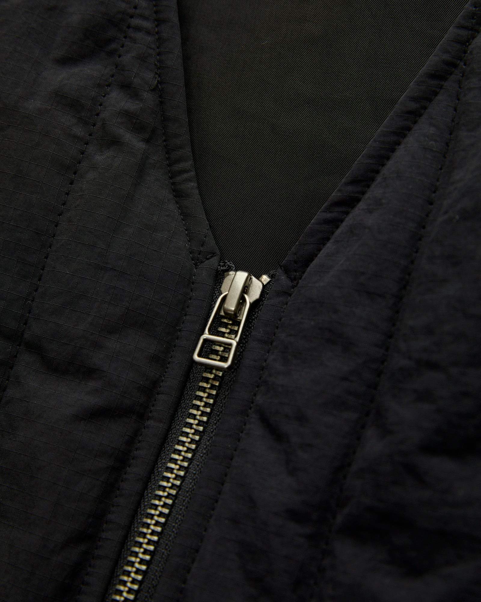 Liner Vest in Black Ripstop - 5