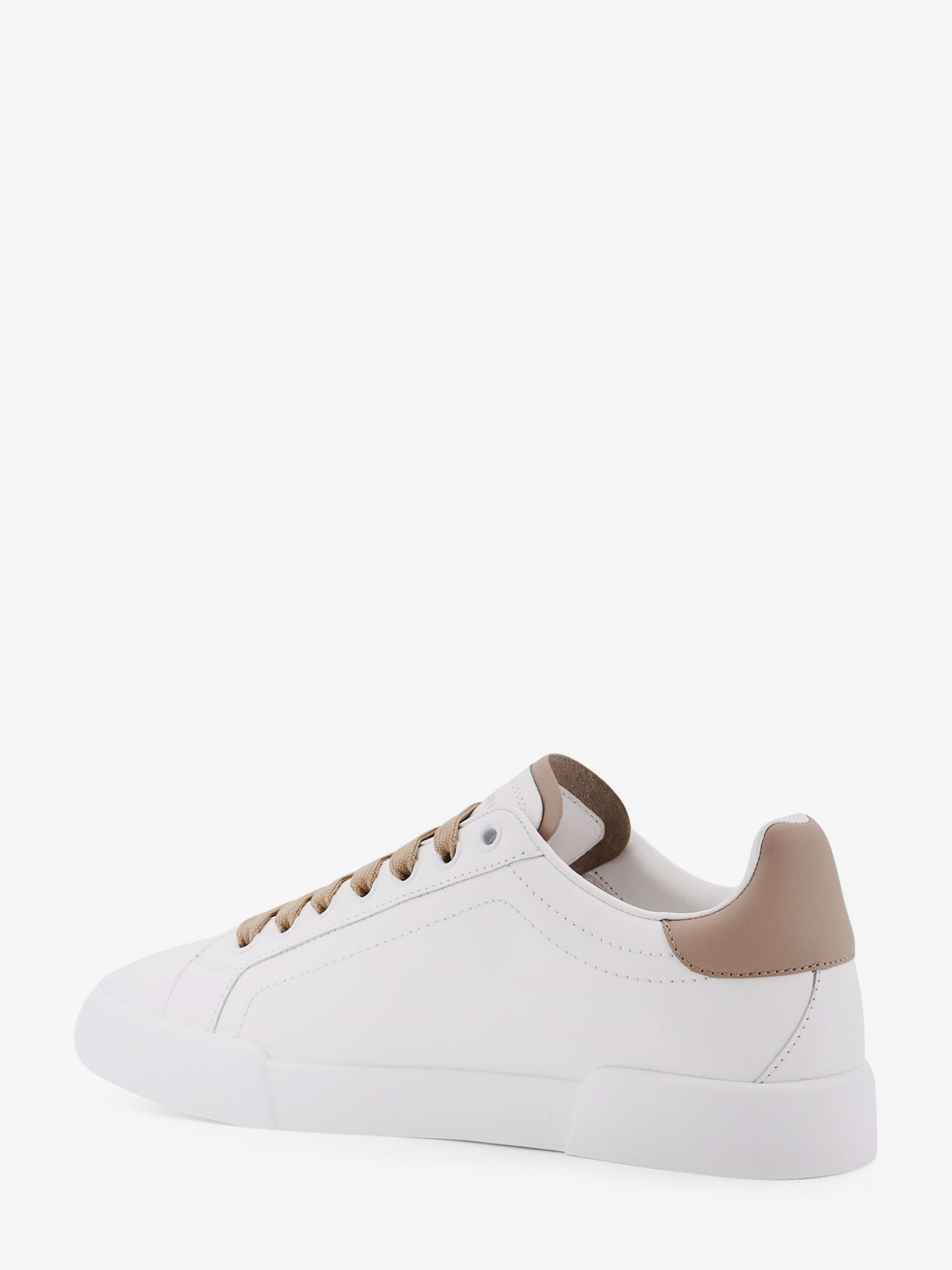 Dolce & Gabbana Portofino Light Strobel Leather Low-Top Sneakers - 3