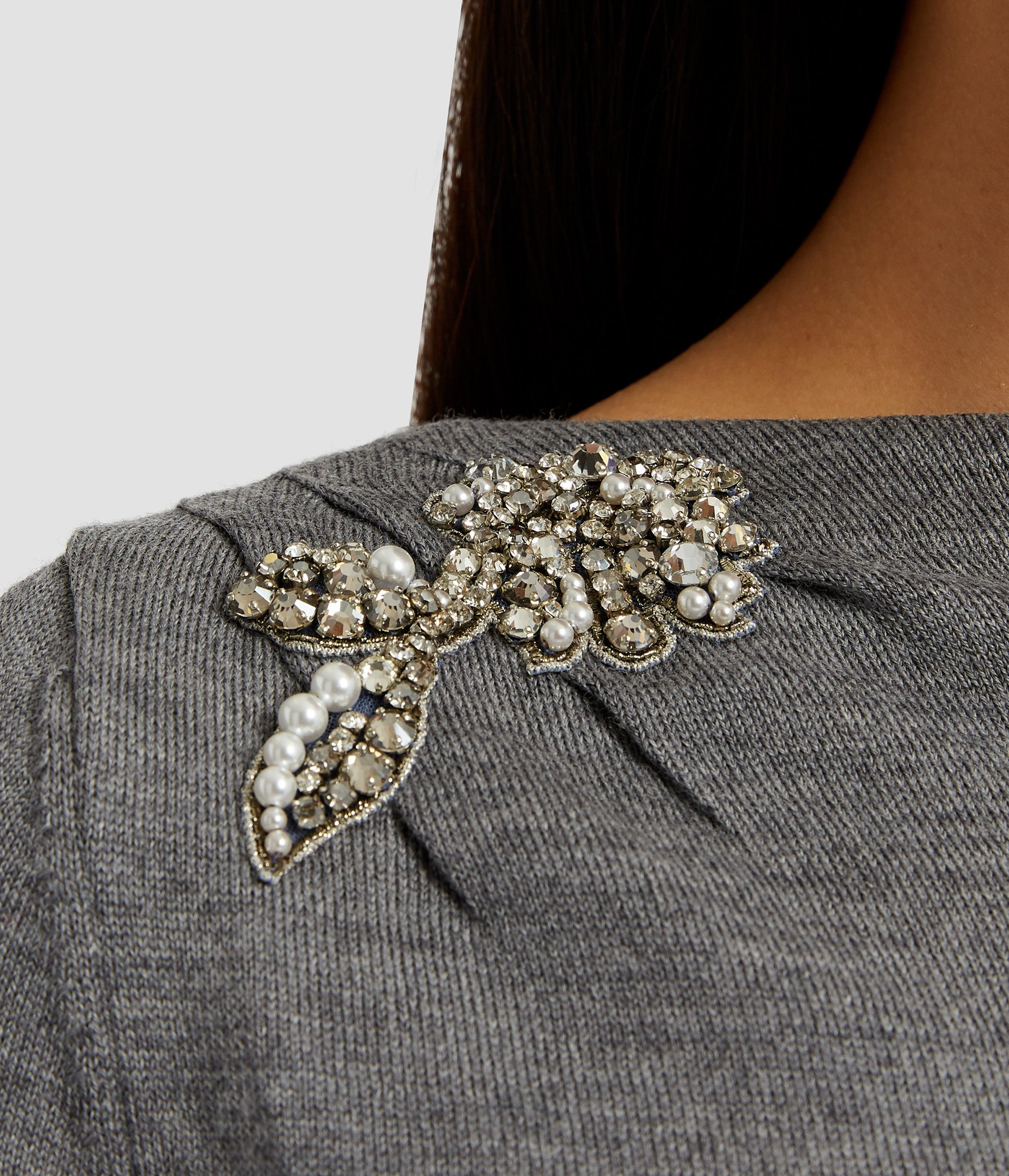 DRAPE DETAIL KNIT JUMPER - 6