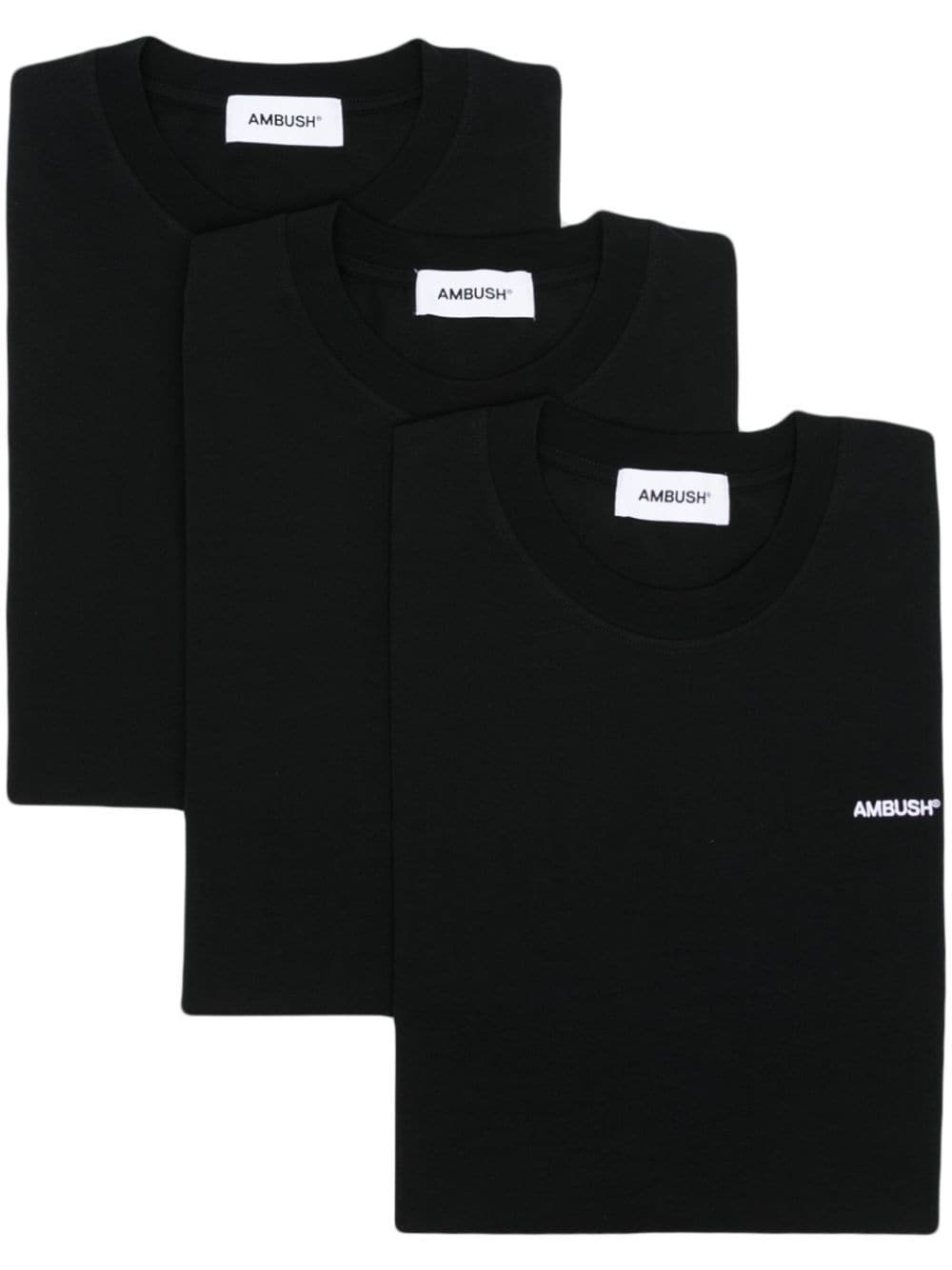 Tap Shoe Blanc cotton T-shirt (pack of three) - 1