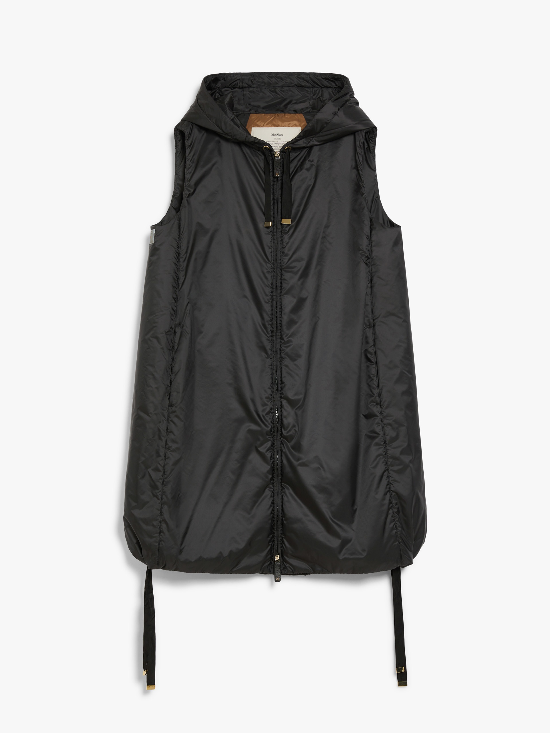 GREENGI Water-repellent technical canvas gilet - 1
