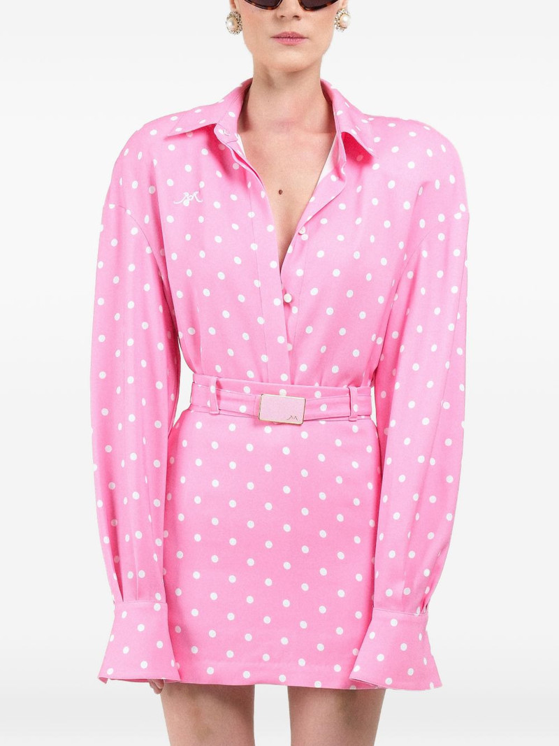 polka-dots oversized shirt 1