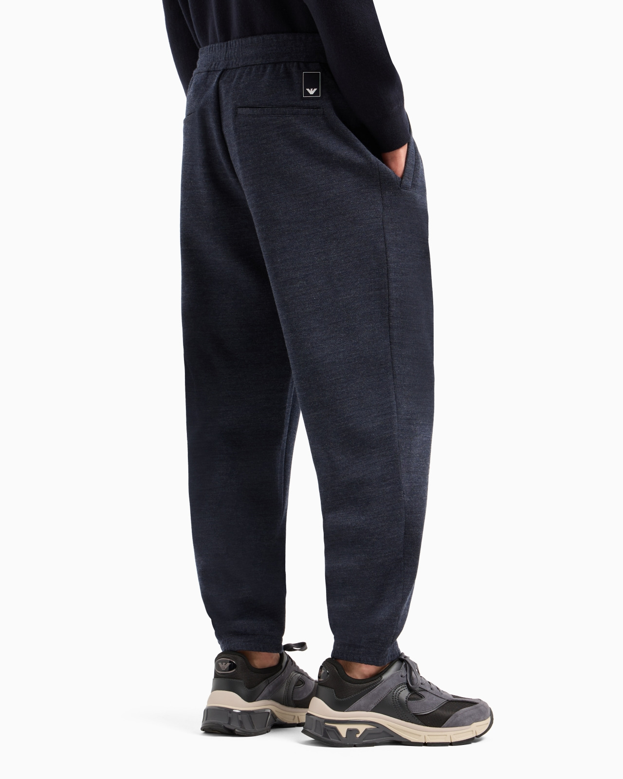 Travel Essentials virgin wool-blend jersey joggers - 3