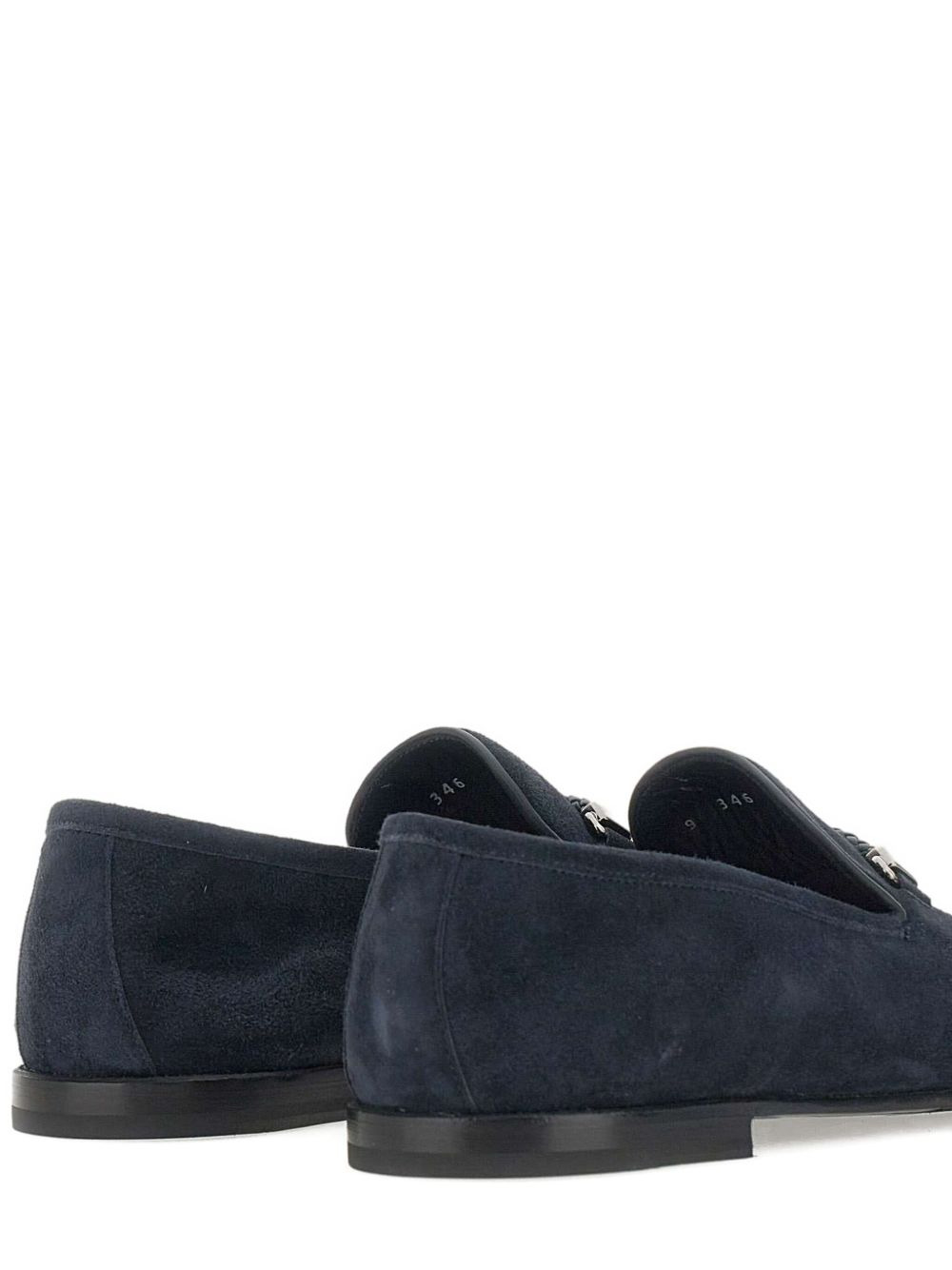 suede braided loafers - 5