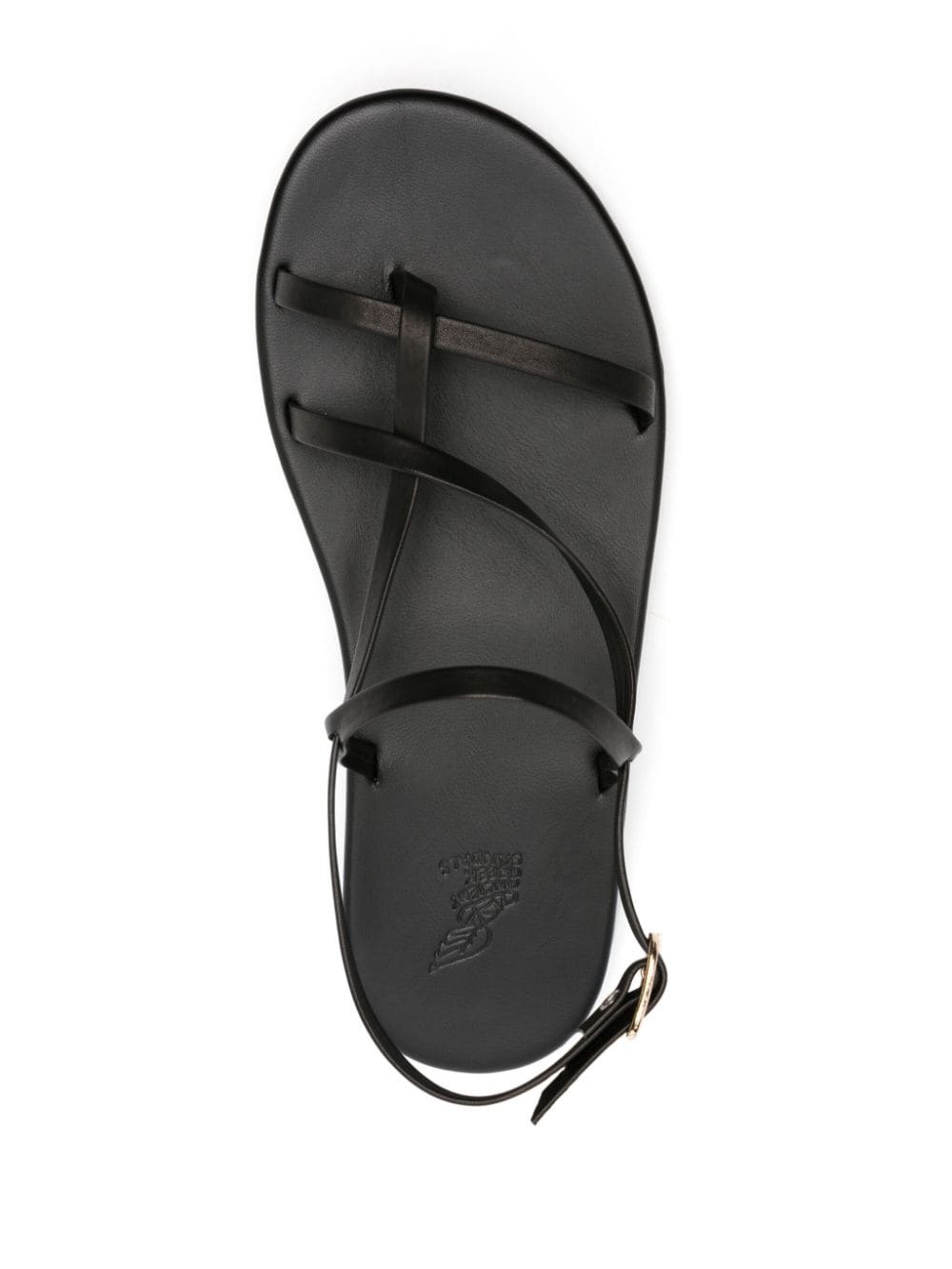Alethea flat leather sandals - 4
