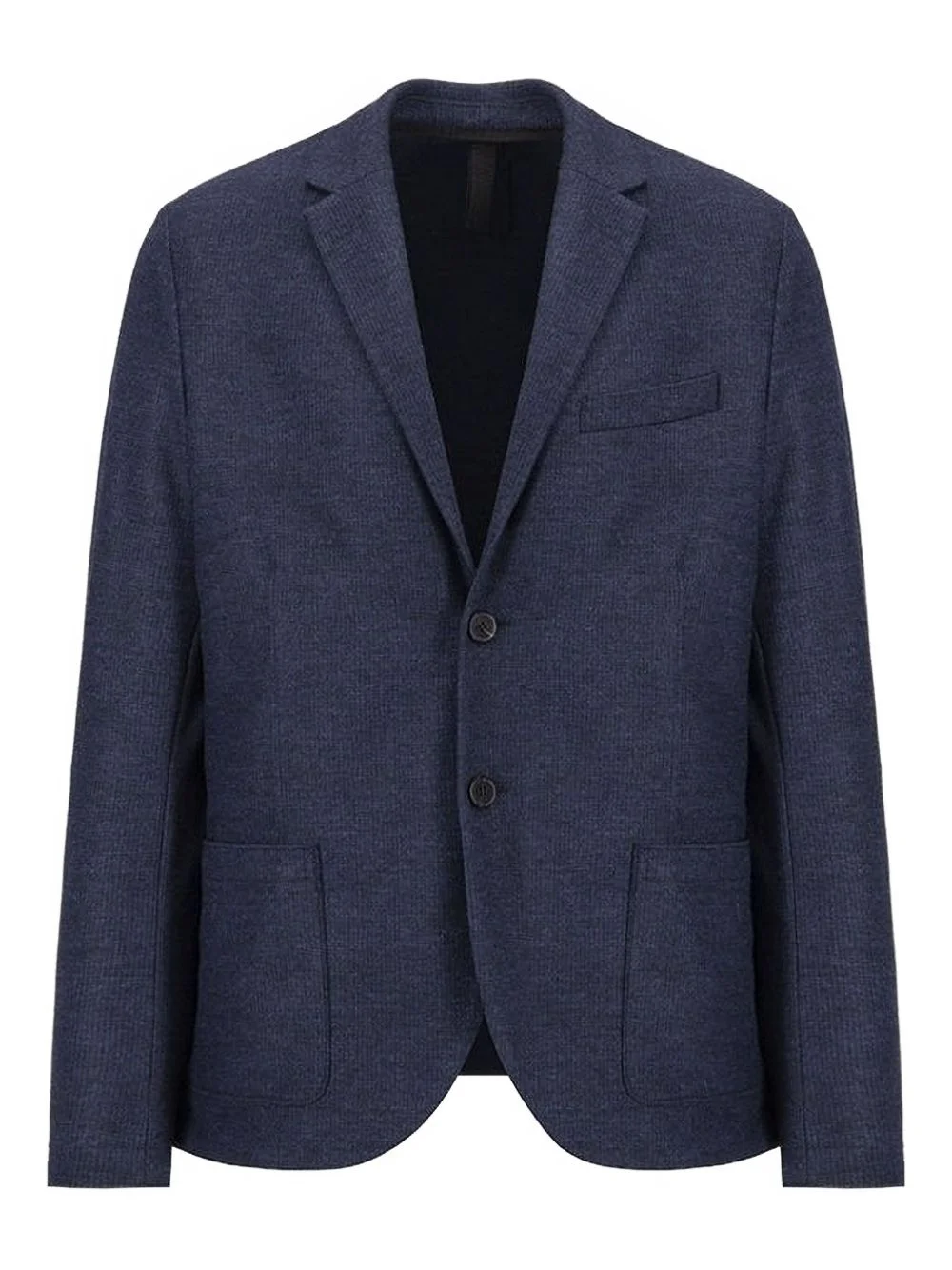 single-breasted wool blazer - 1