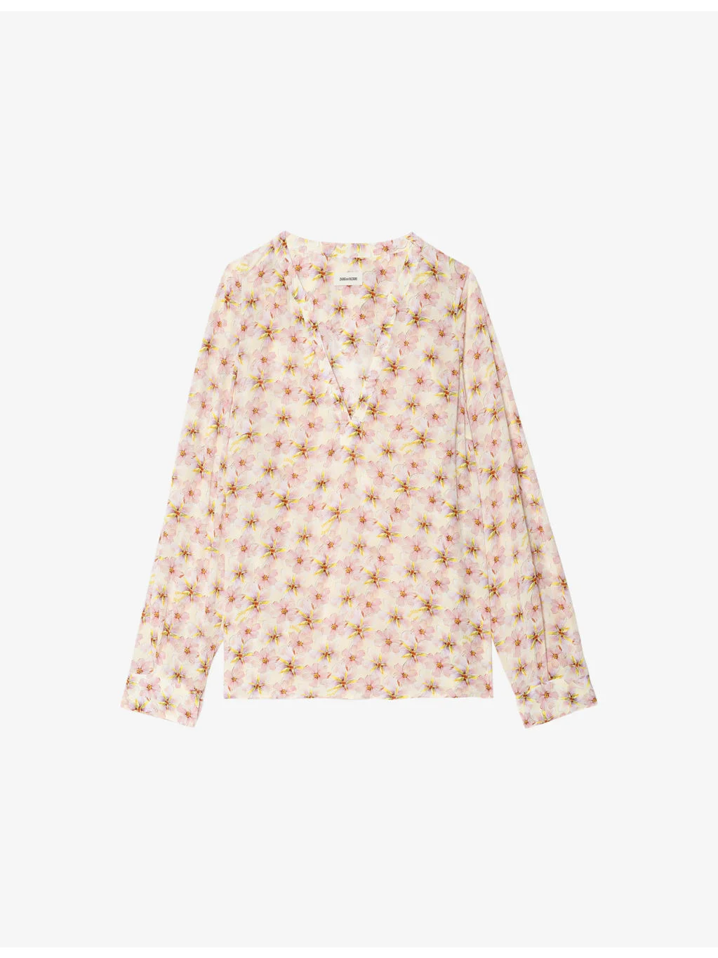 Torny V-Neck Floral-Print Woven Blouse - 1