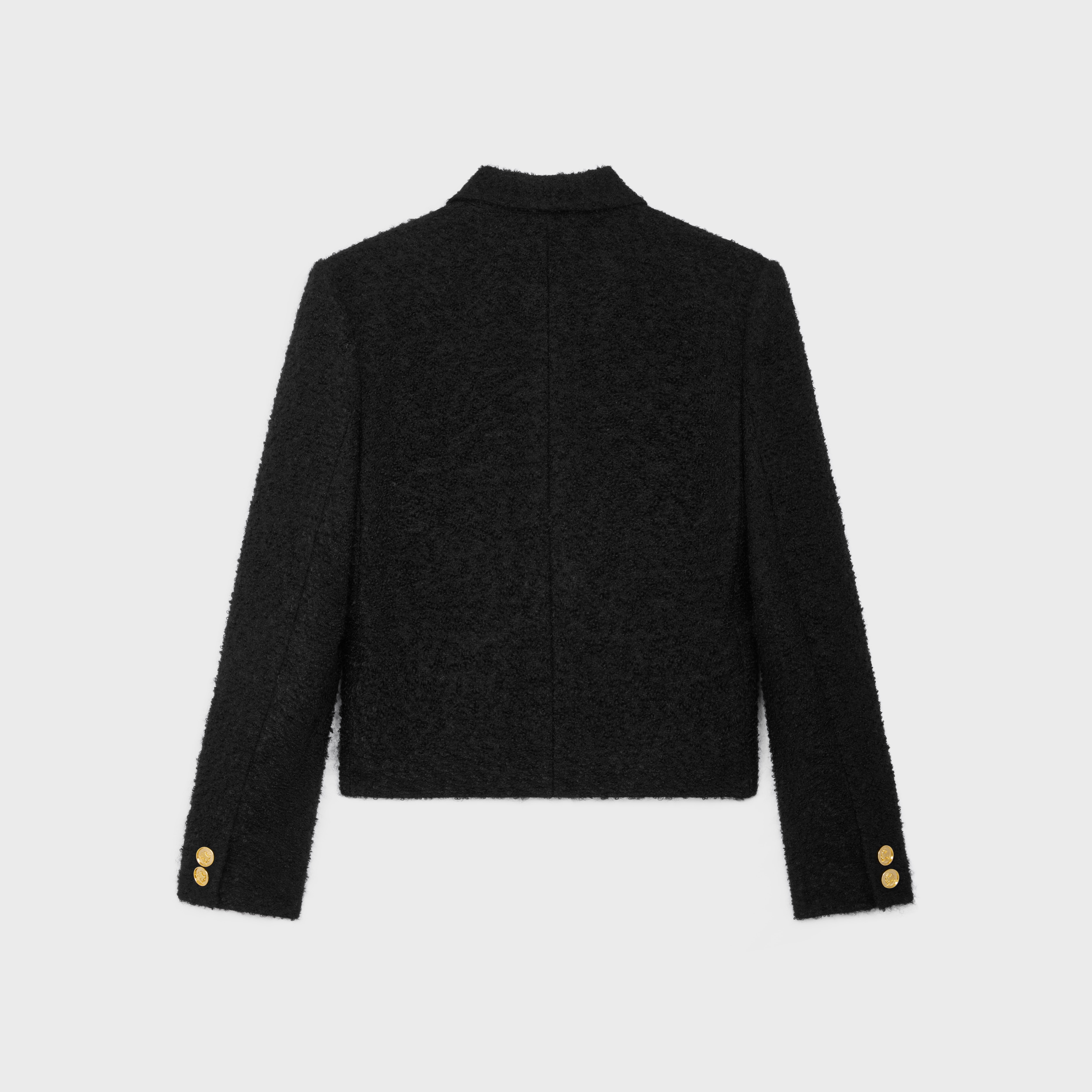 ジャケット SAINT GERMAIN JACKET IN BOUCLETTE NATTE CELINE saint germain jacket in bouclette natté | REVERSIBLE