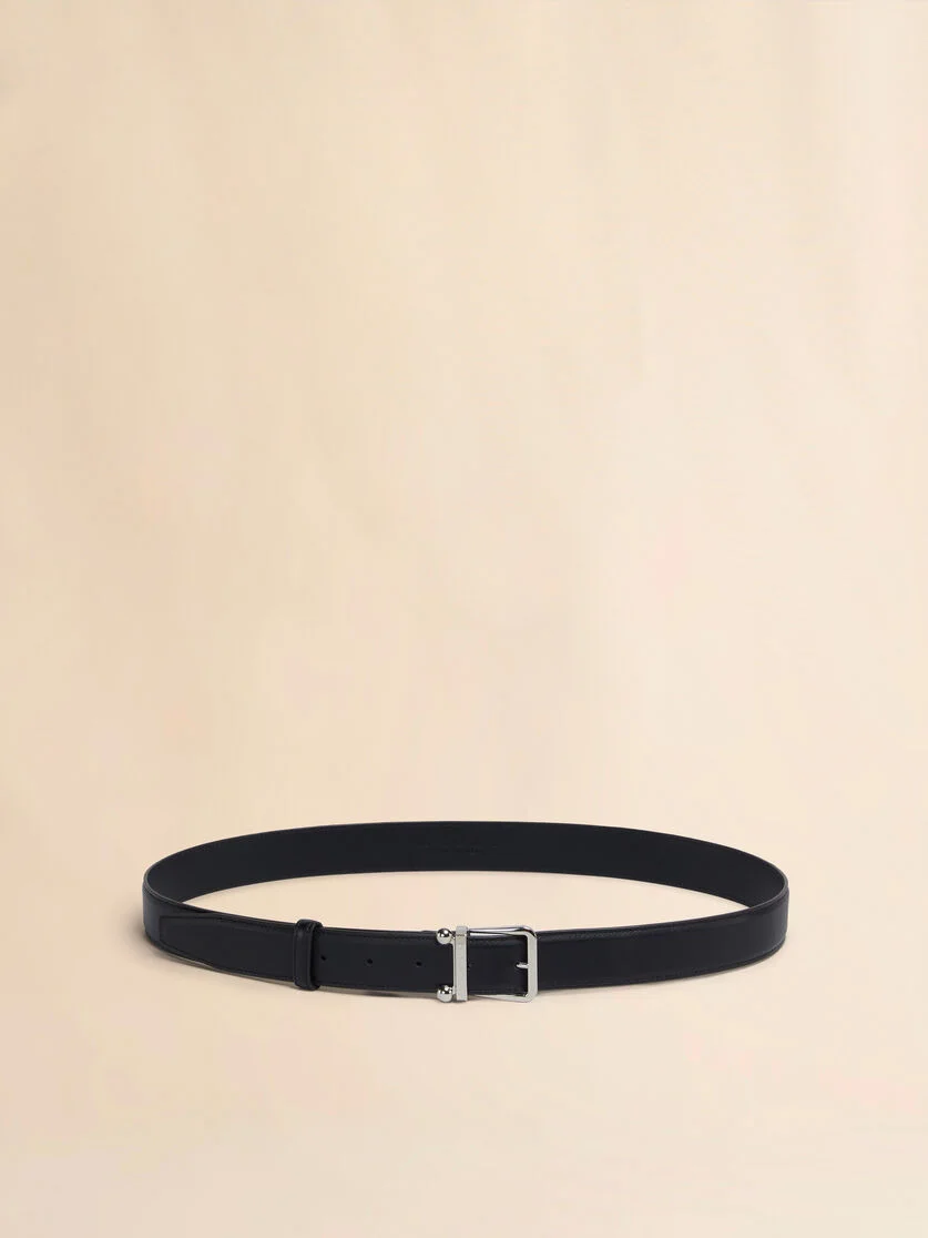 BLACK LEATHER TRUNKAROO BELT - 1