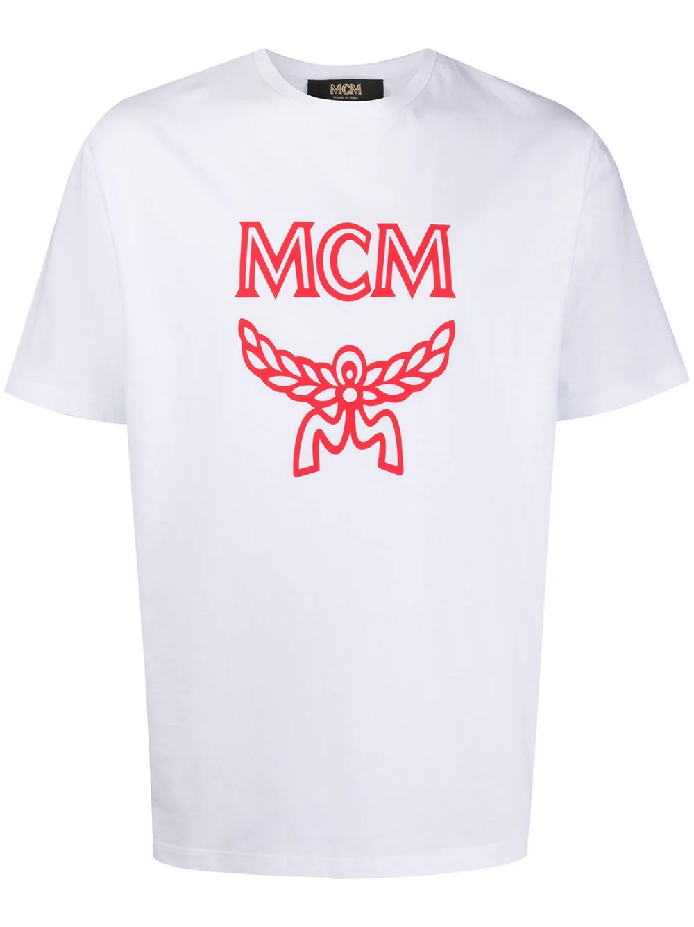 monogram-print T-shirt - 1