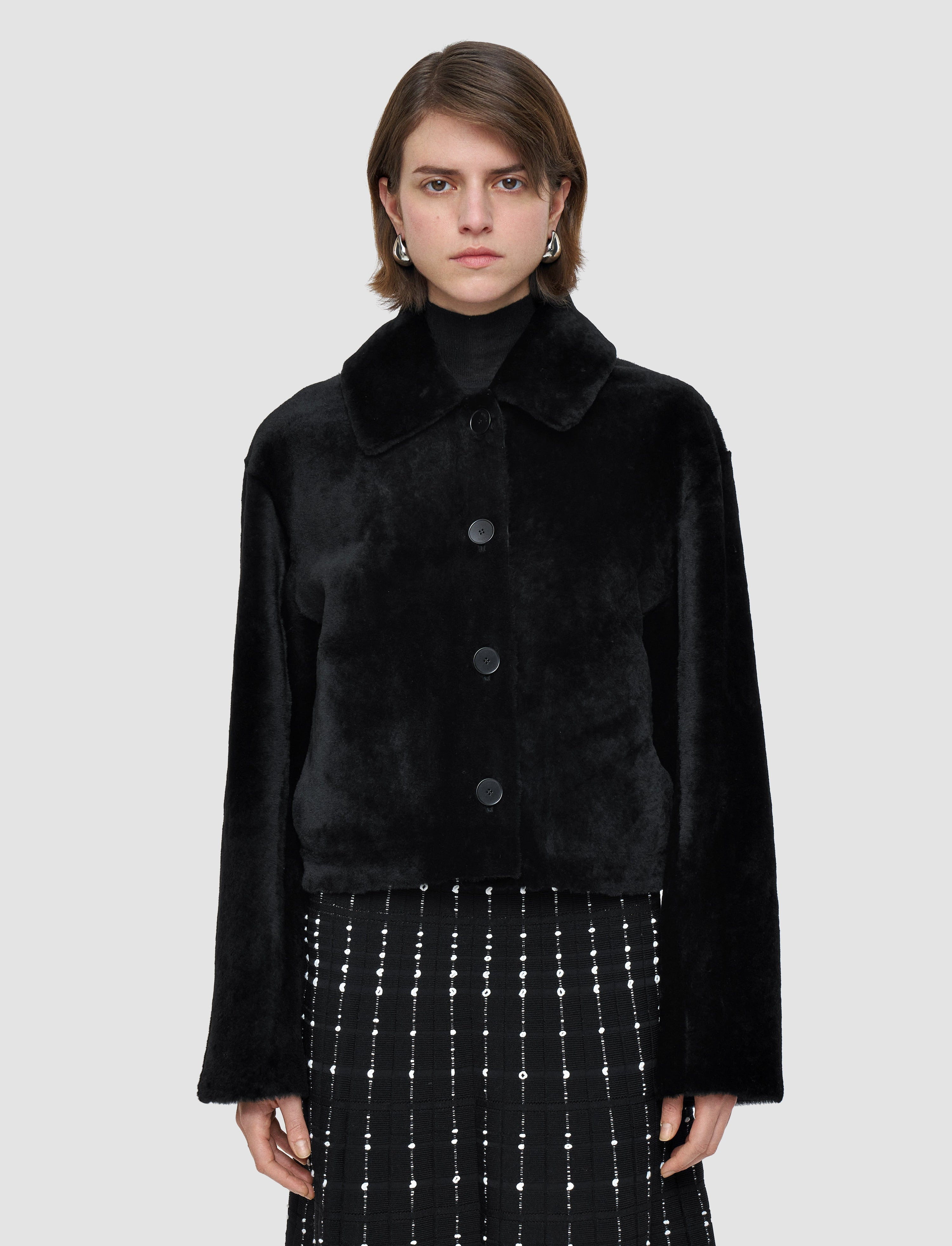 Alloway Reversible Soft Shearling Jacket - 4