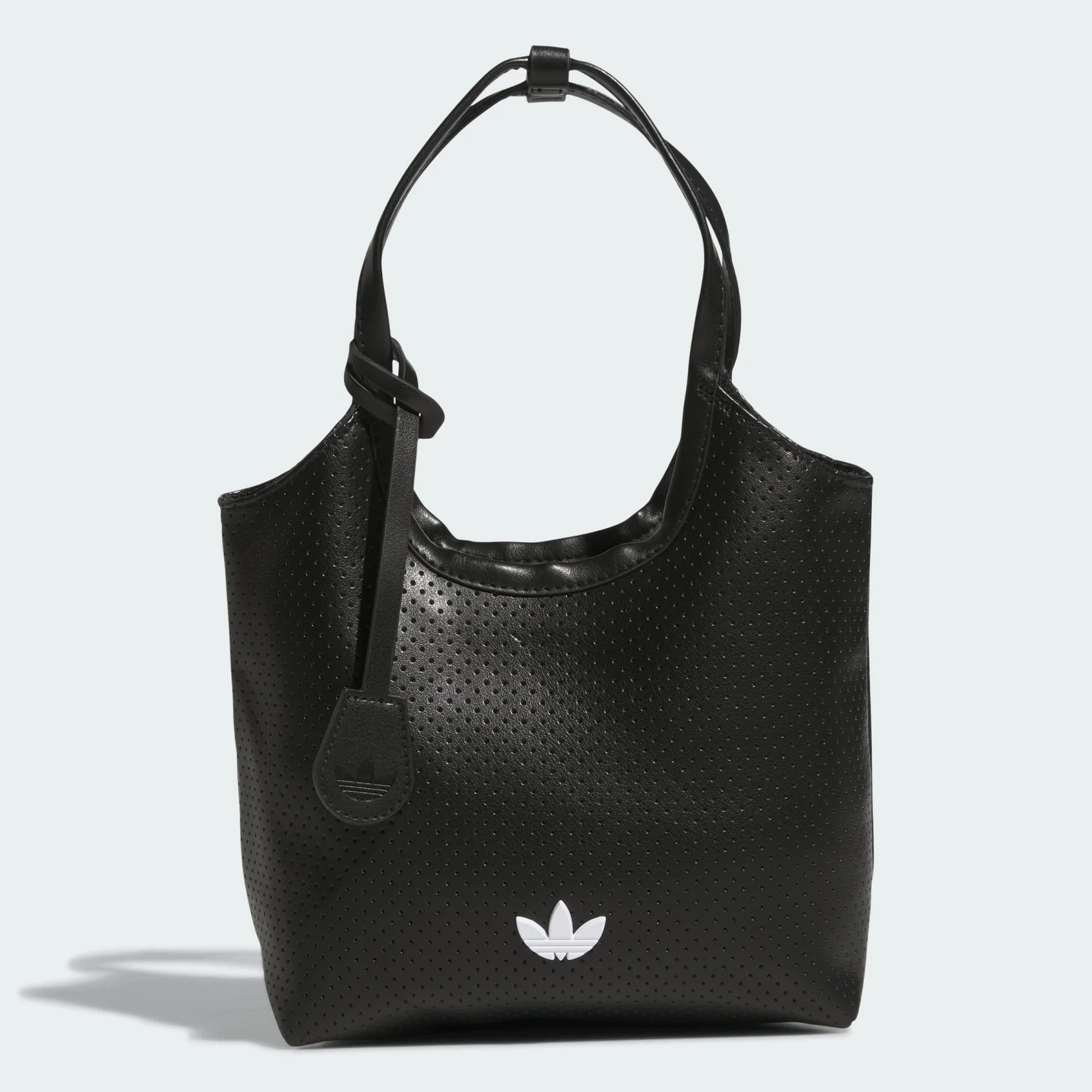 Mini Perforated PU Tote - 1